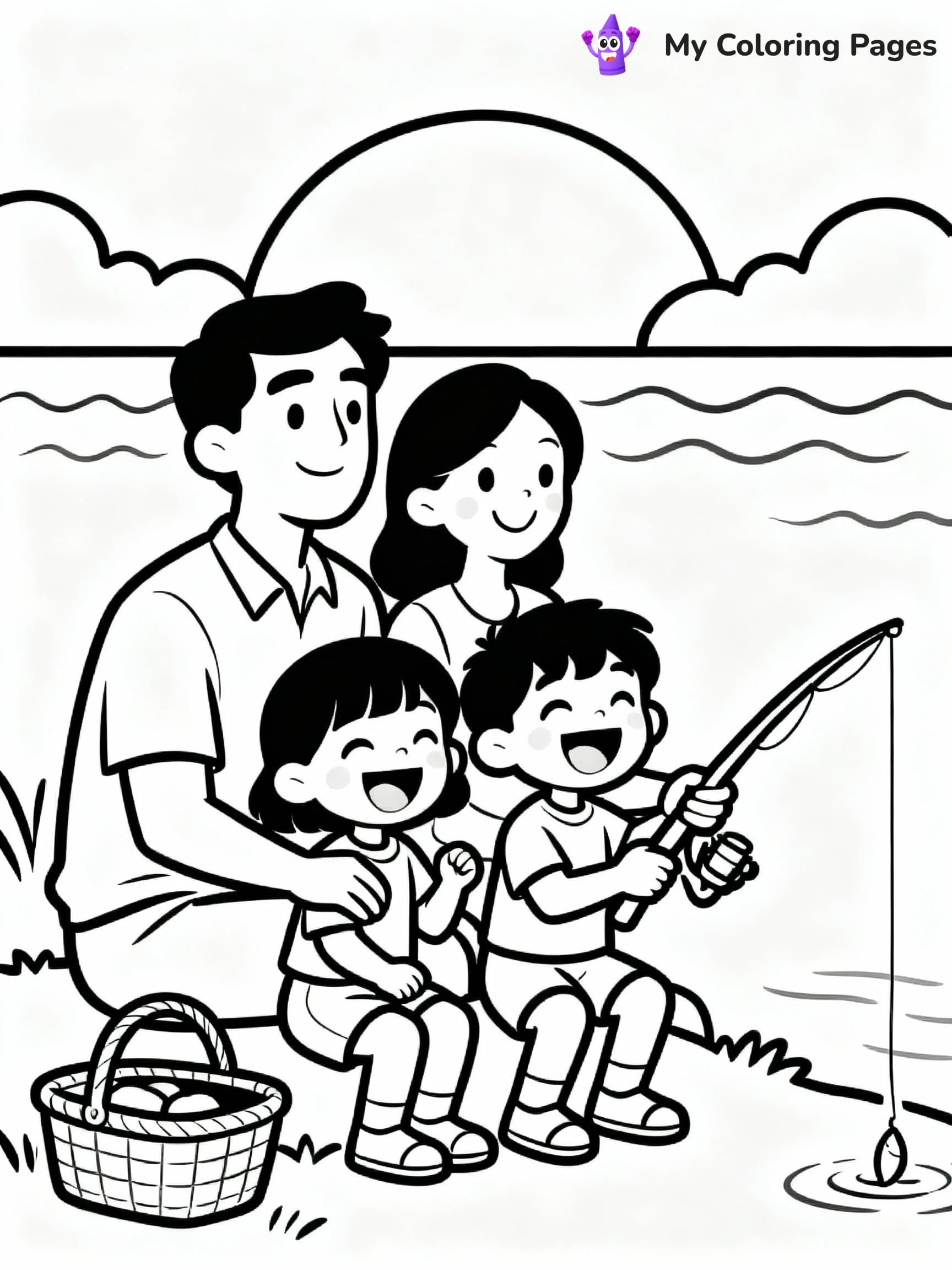 Fishing Coloring Pages - 10