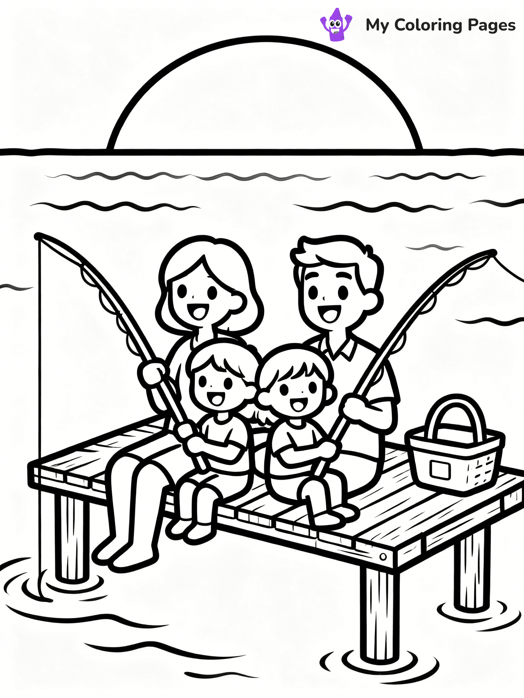 Fishing Coloring Pages - 9