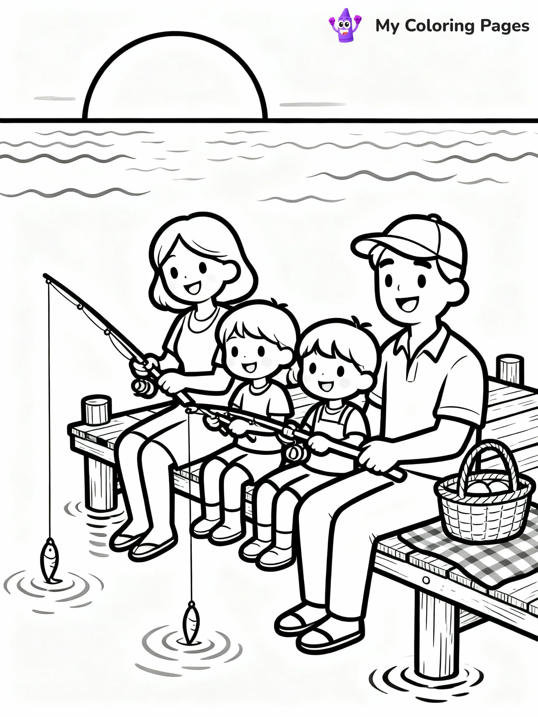 Fishing Coloring Pages - 8