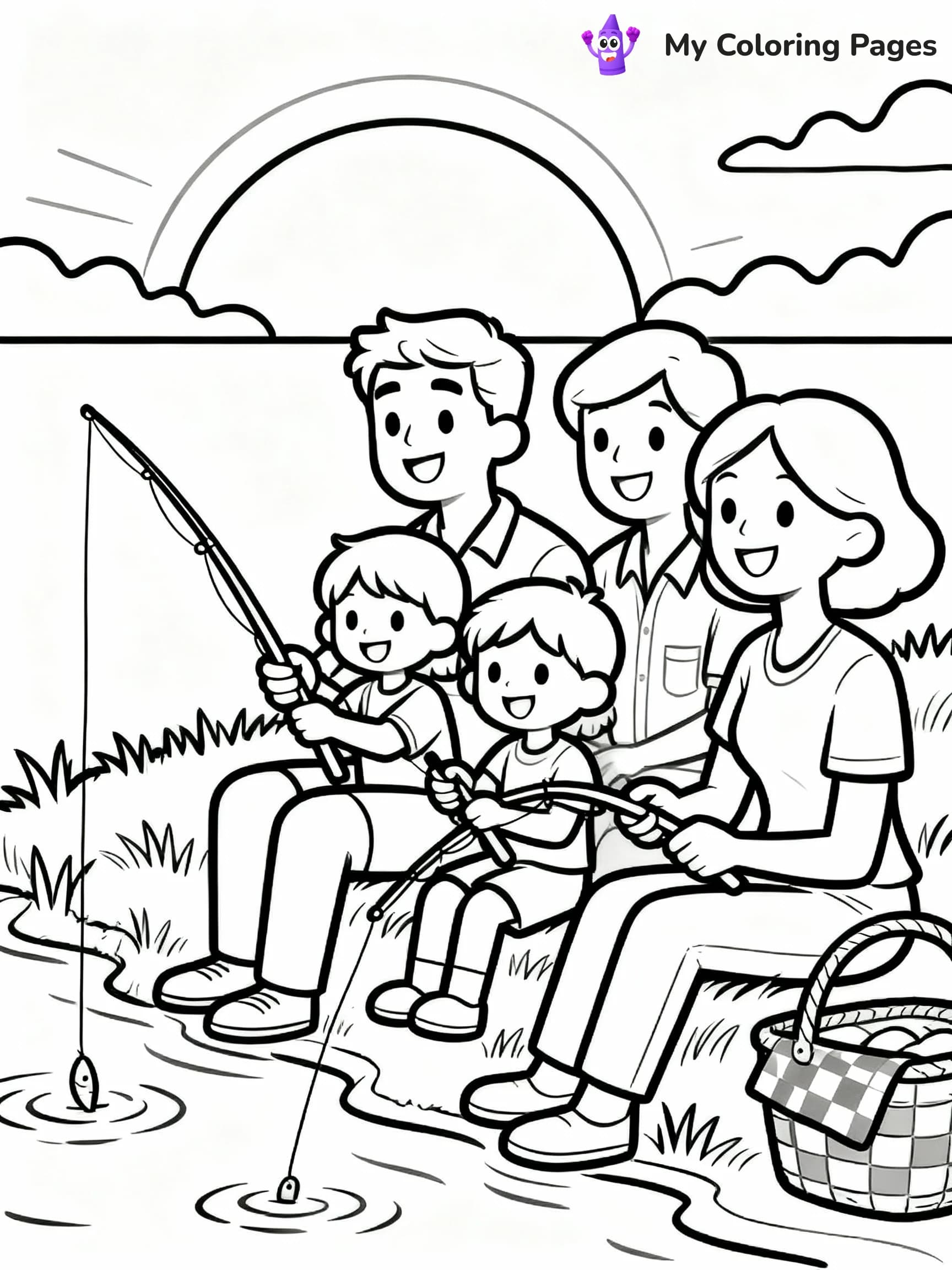Fishing Coloring Pages - 7