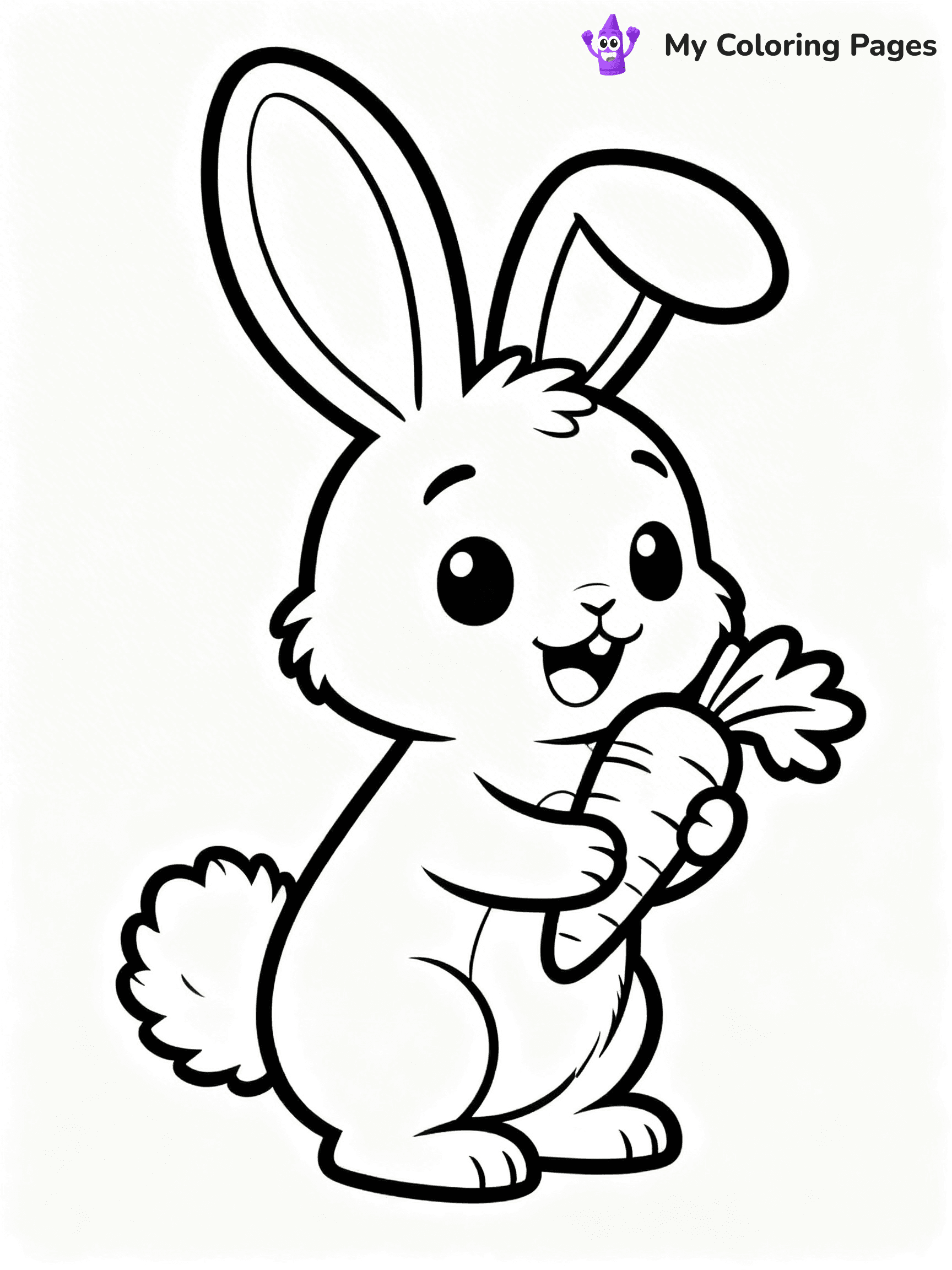 Carrot Coloring Pages - 98