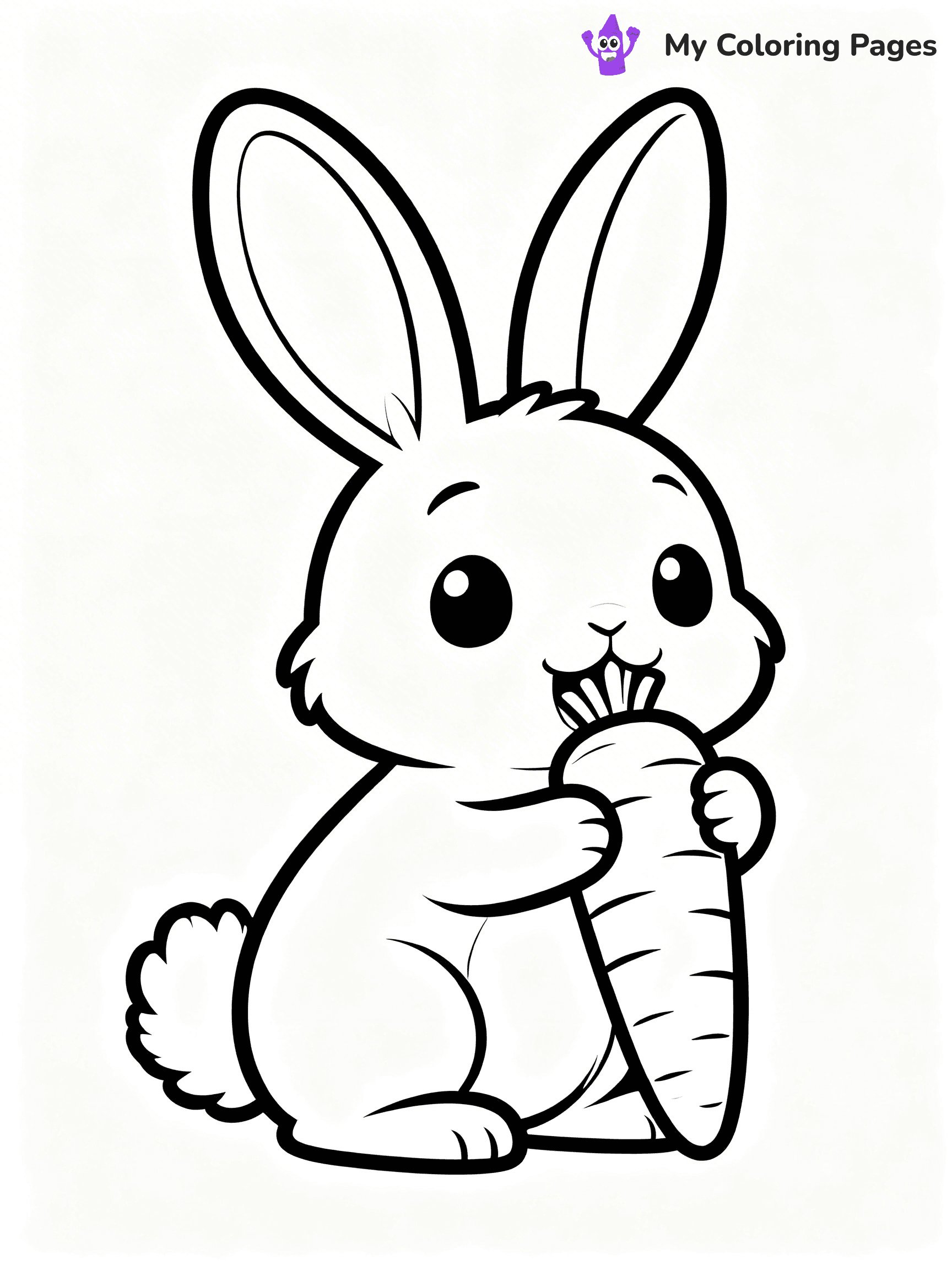 Carrot Coloring Pages - 97