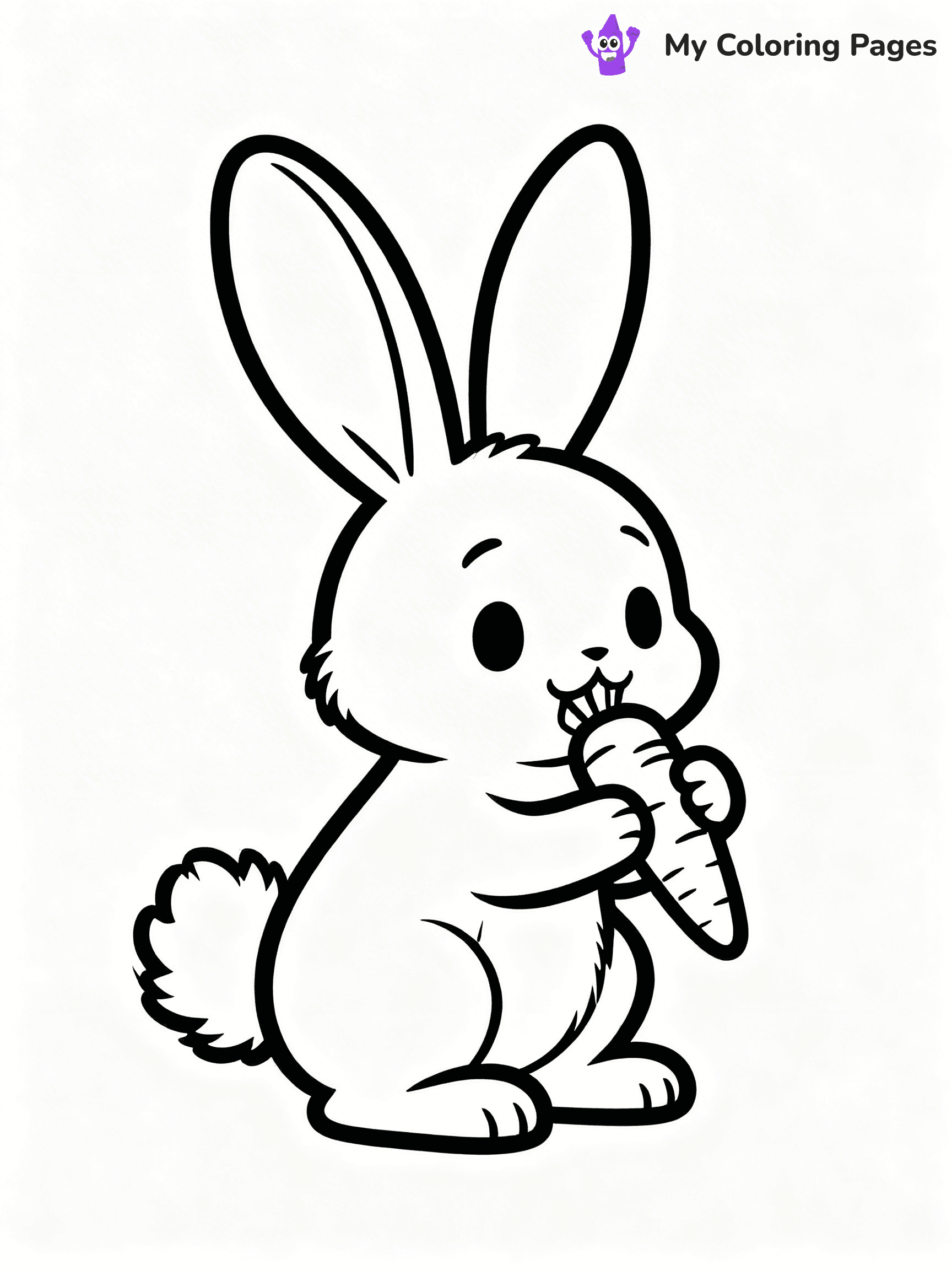 Carrot Coloring Pages - 96