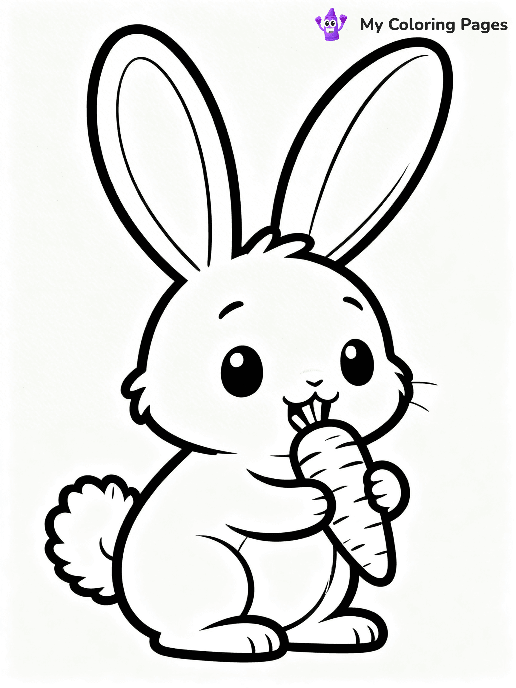 Carrot Coloring Pages - 95