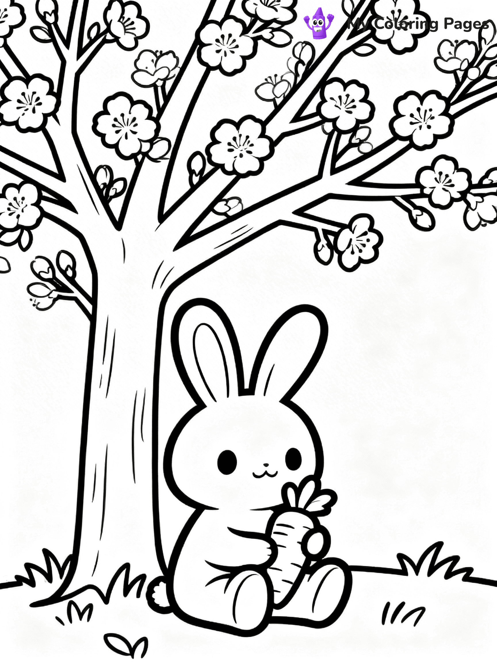 Carrot Coloring Pages - 74