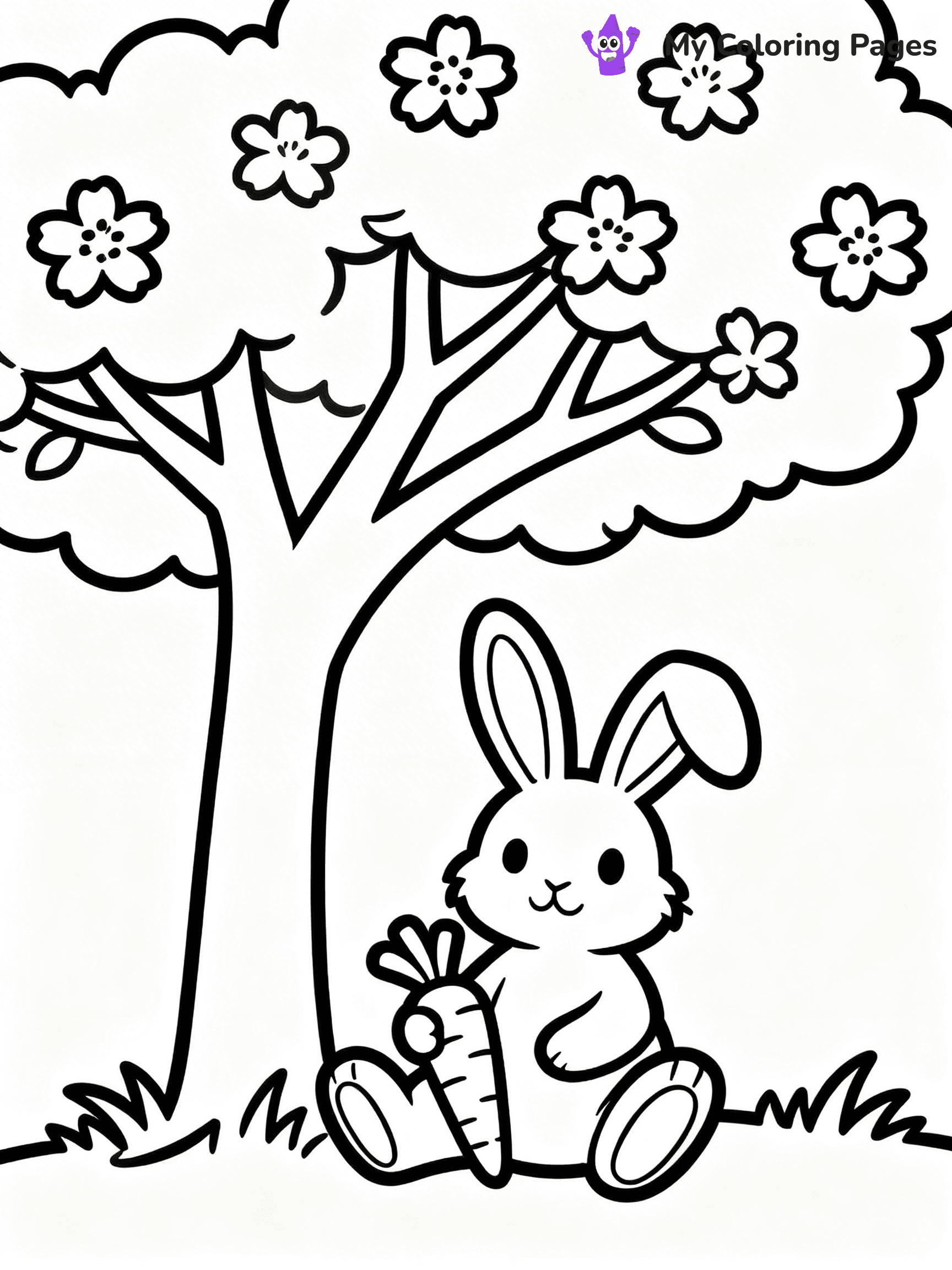 Carrot Coloring Pages - 71