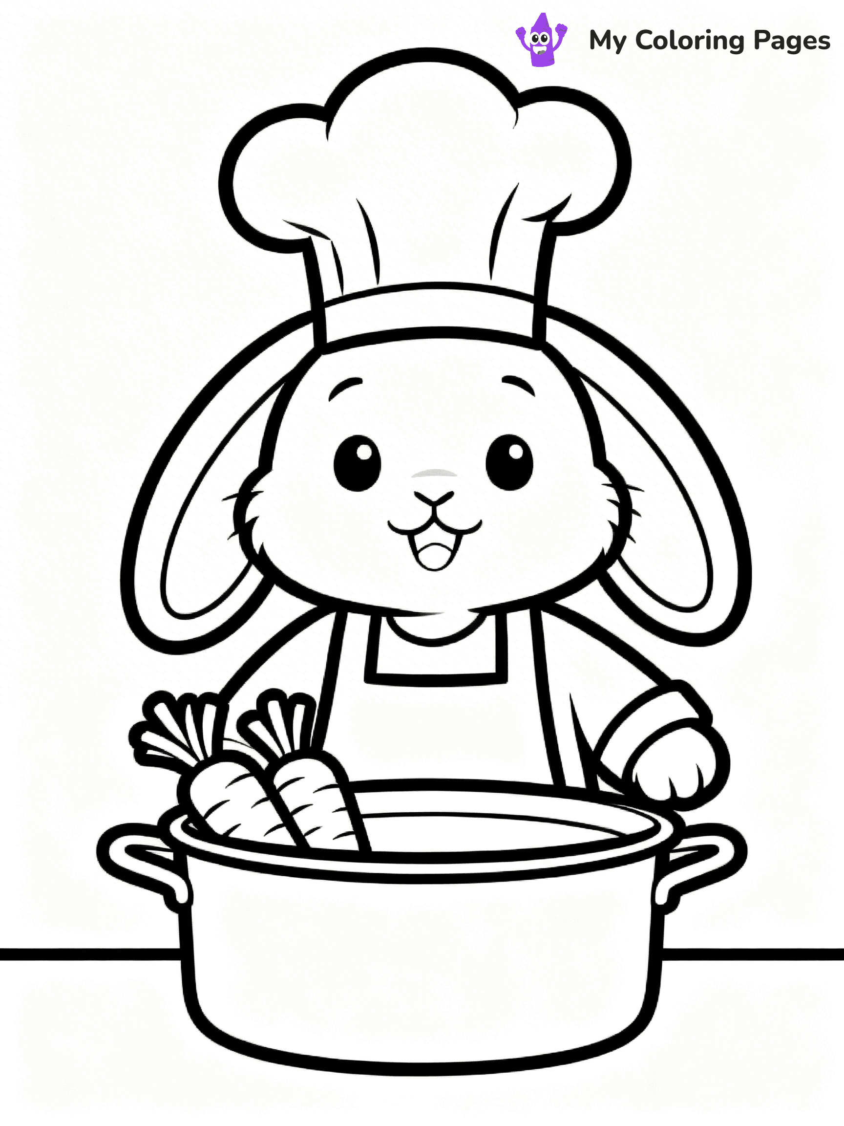 Carrot Coloring Pages - 50