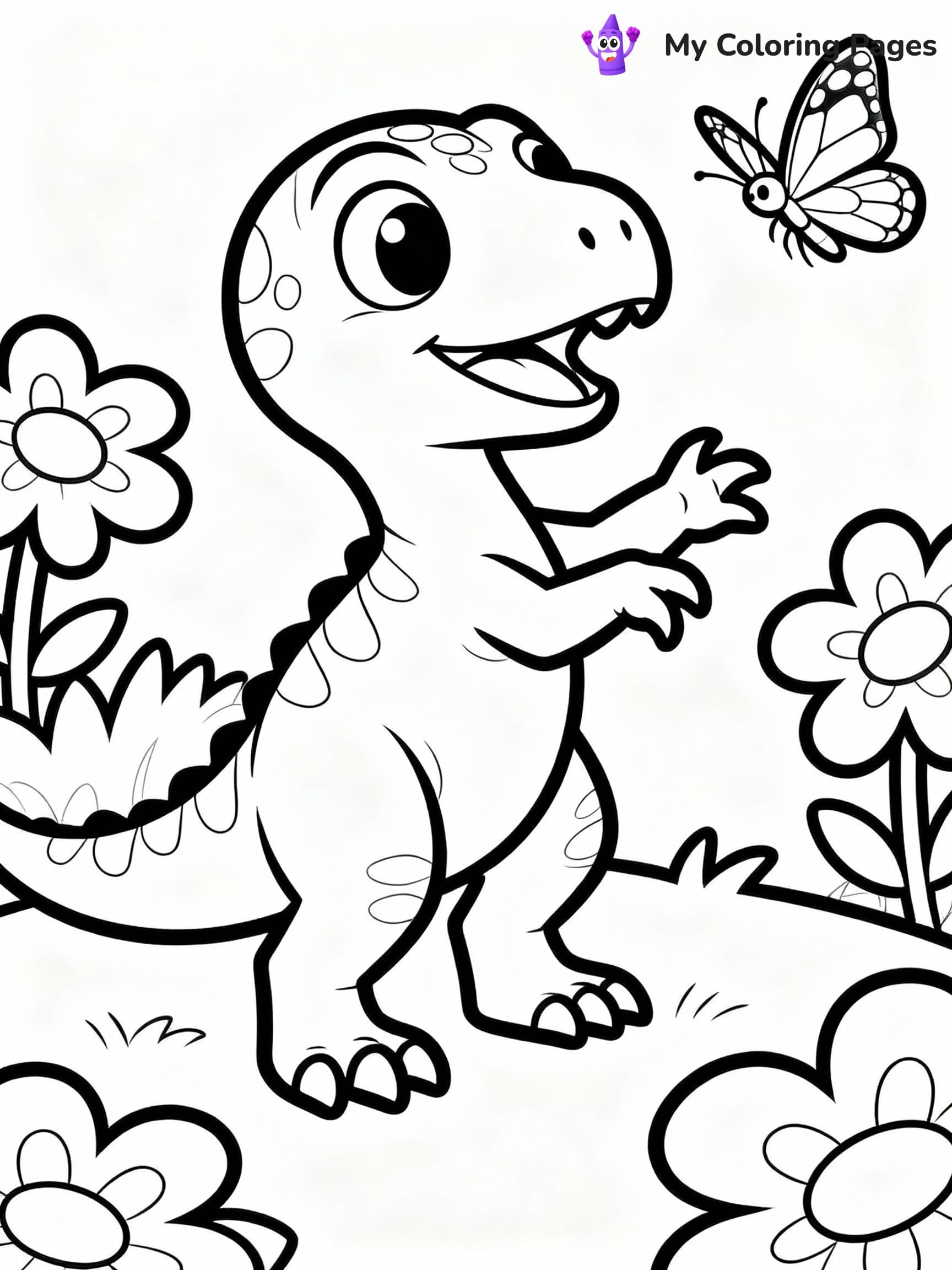 Velociraptor Coloring Pages - 17