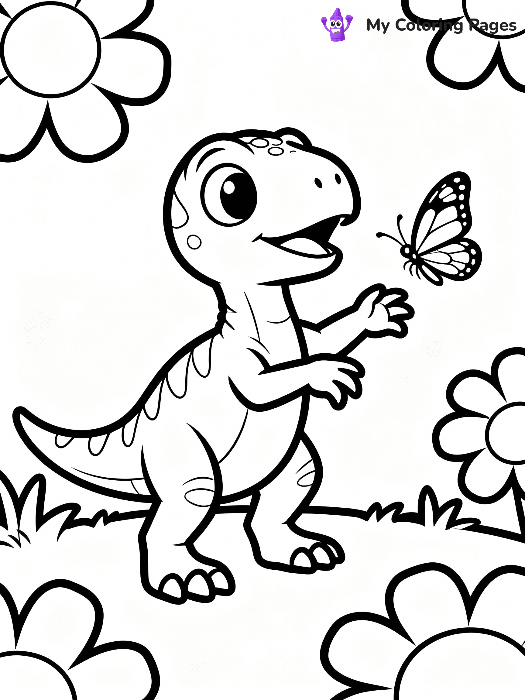 Velociraptor Coloring Pages - 16