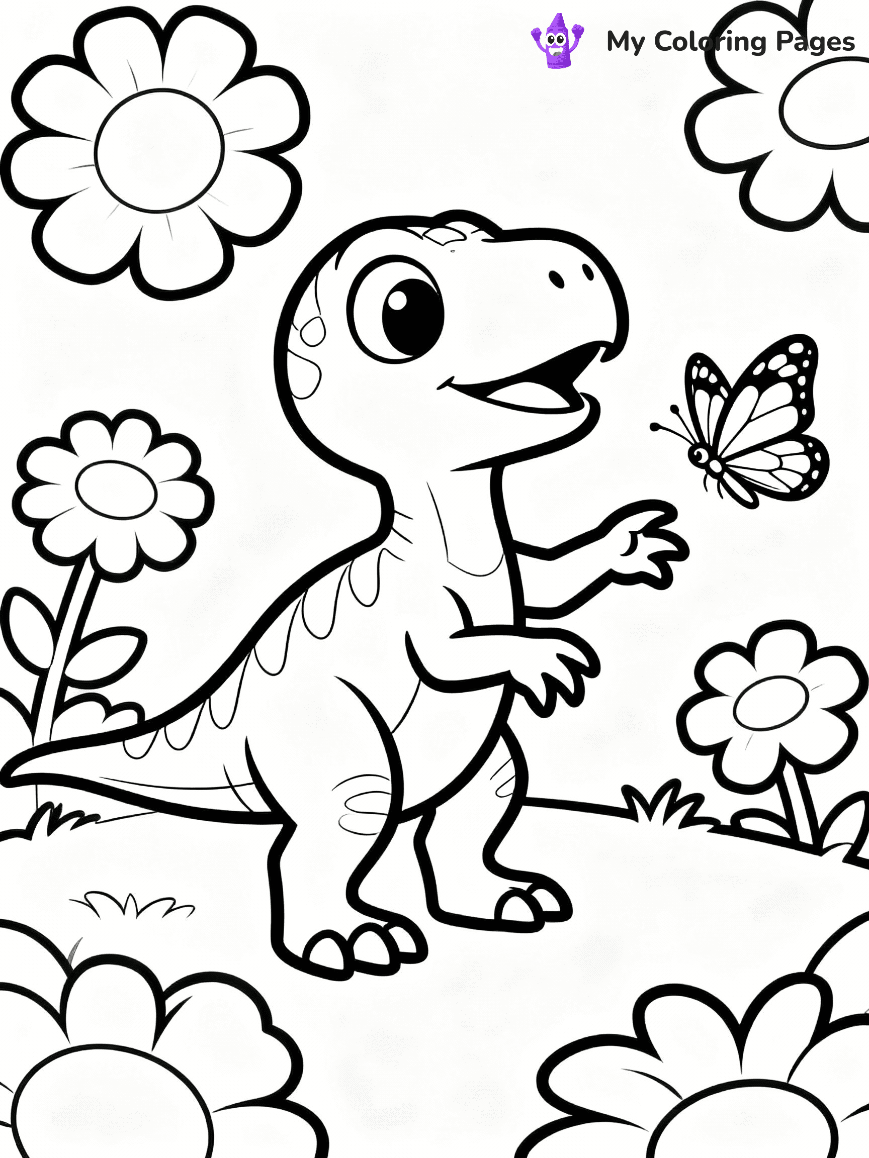 Velociraptor Coloring Pages - 15