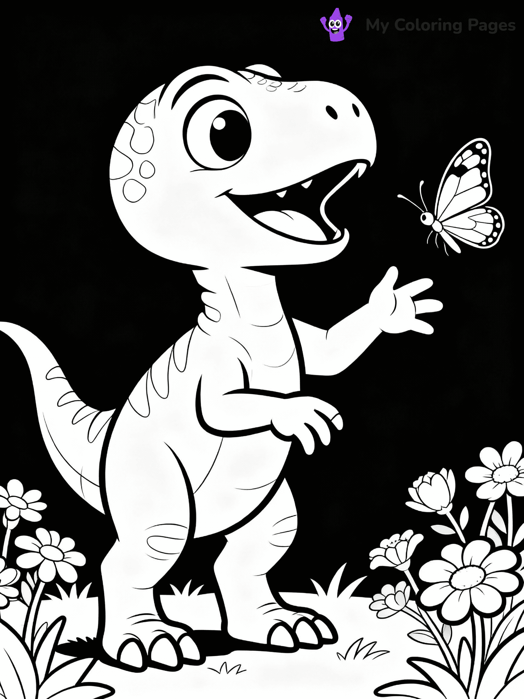 Velociraptor Coloring Pages - 13