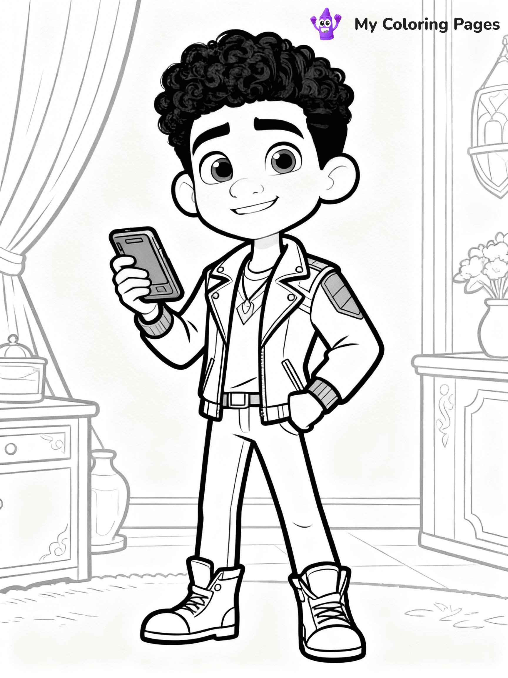 Descendants Coloring Pages - 23