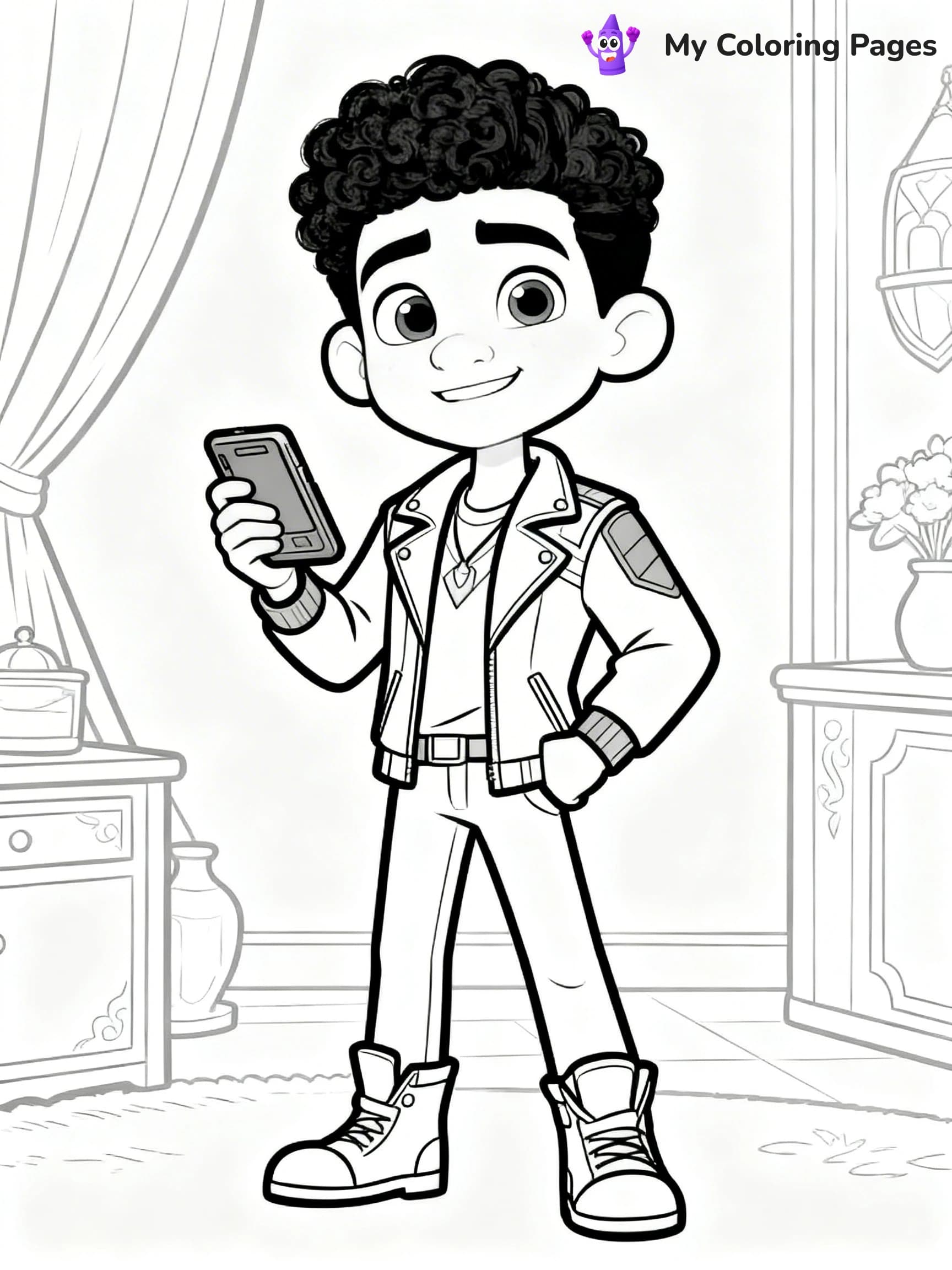 Descendants Coloring Pages - 23