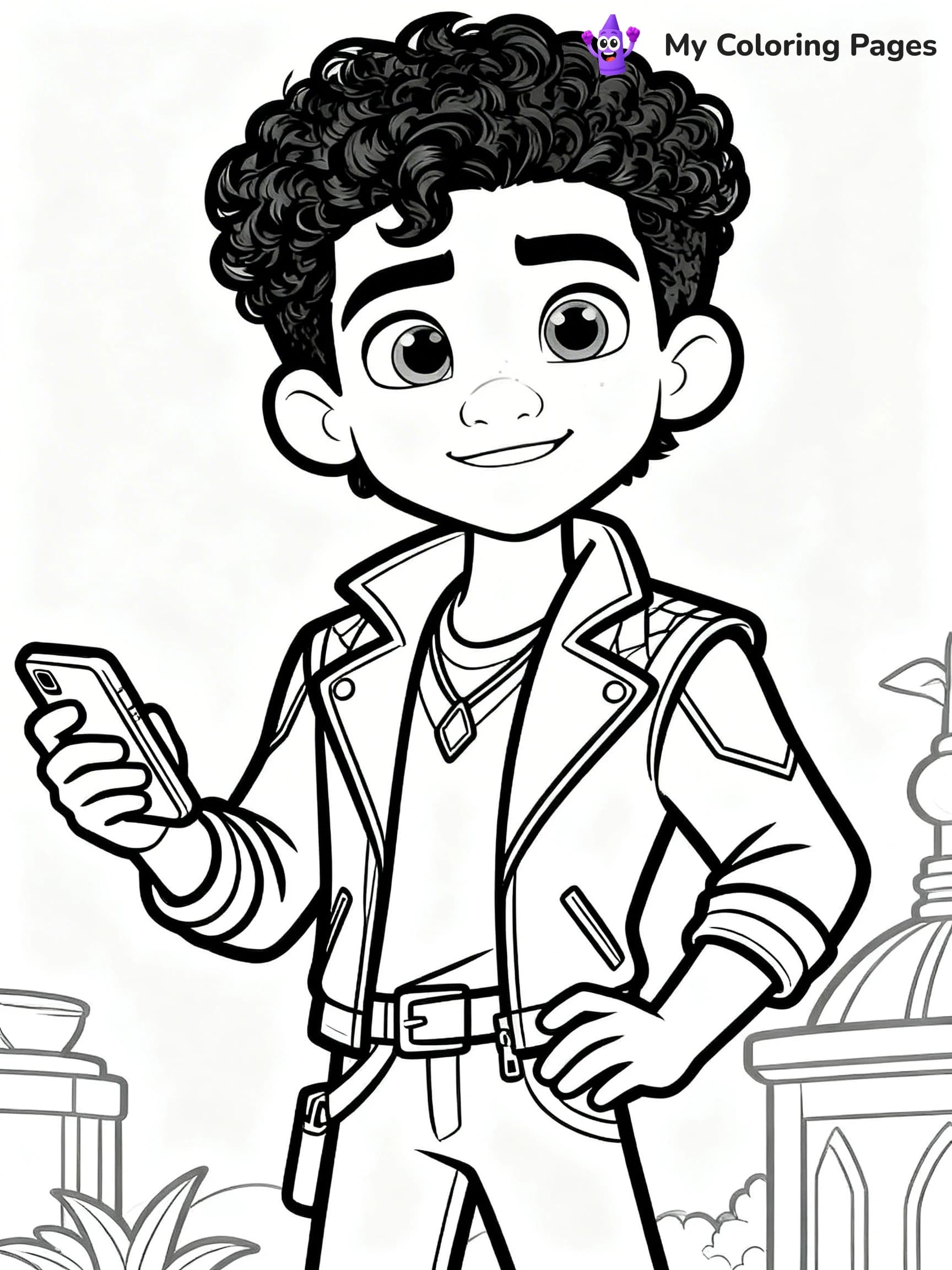 Descendants Coloring Pages - 20