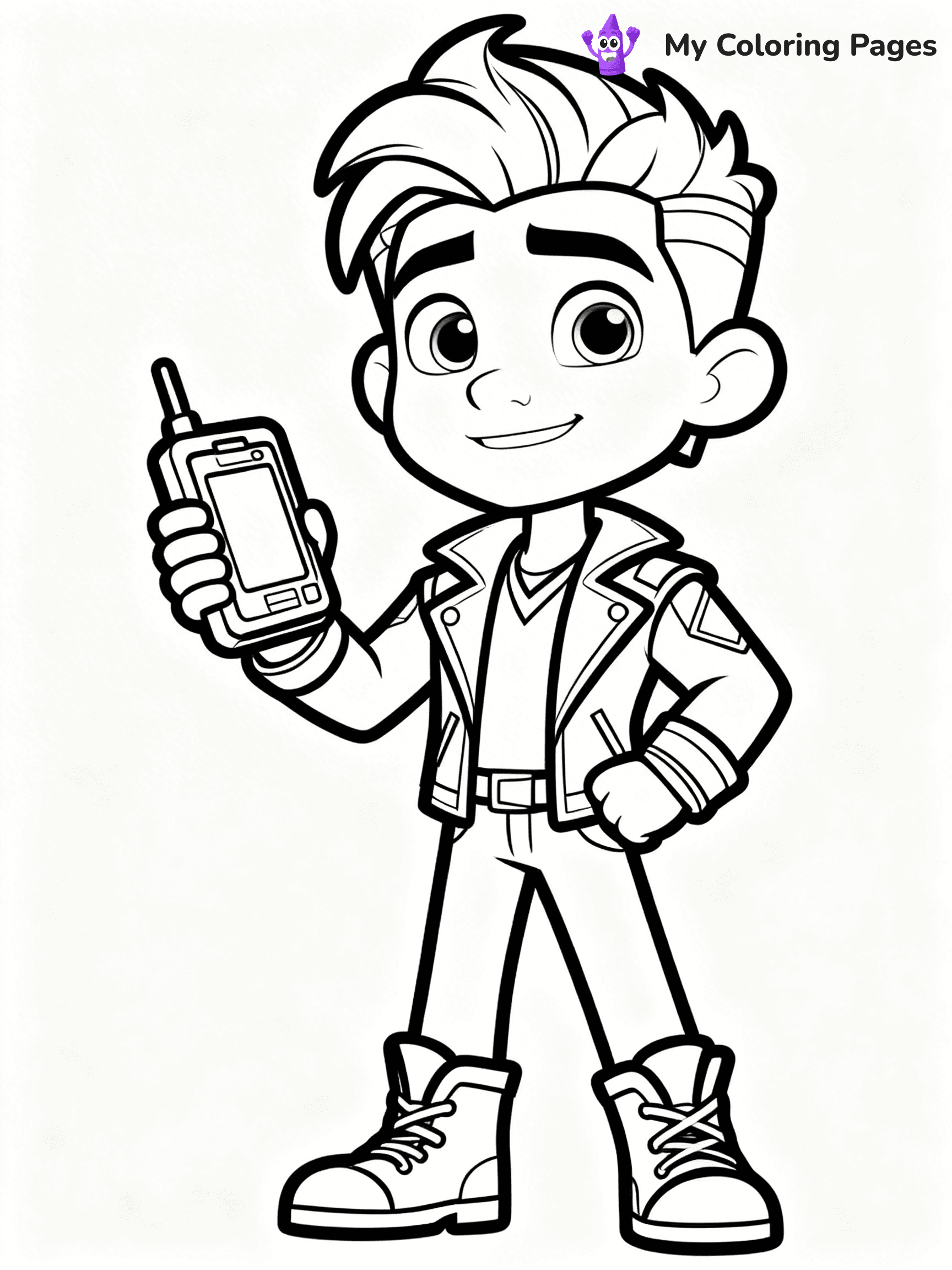 Descendants Coloring Pages - 19