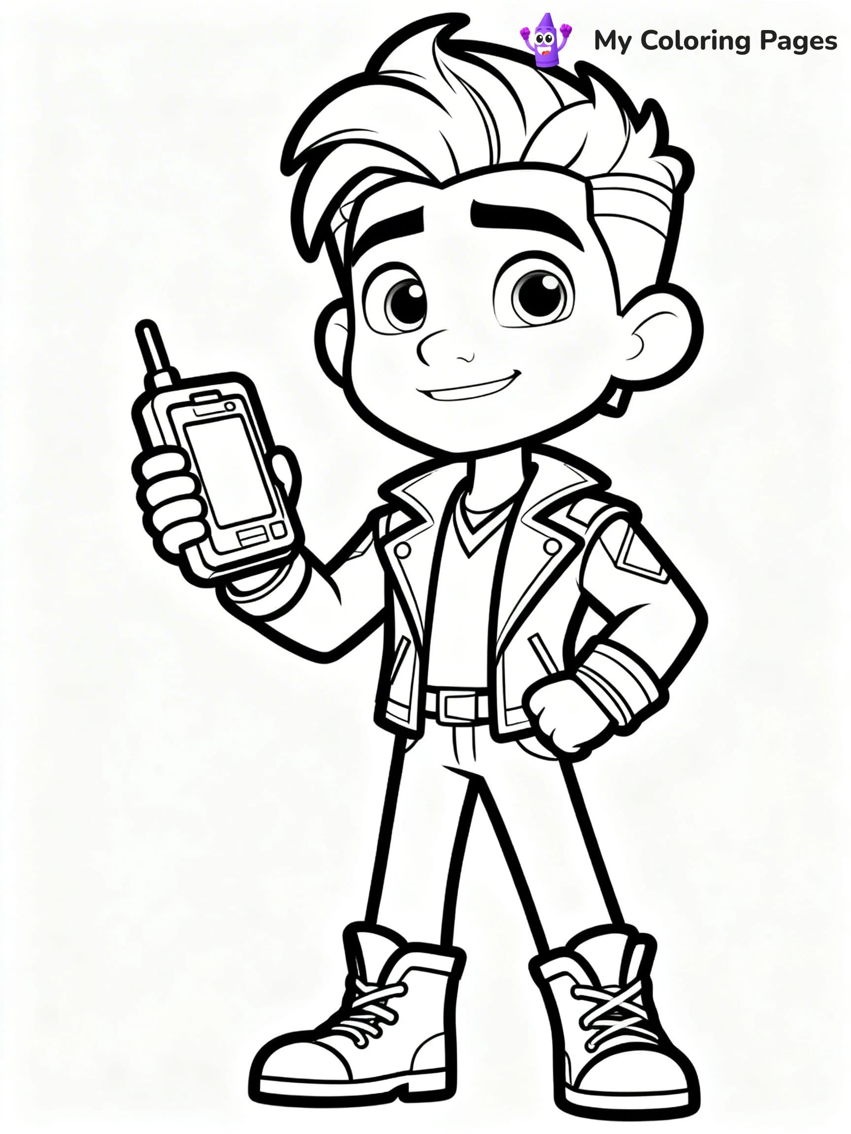 Descendants Coloring Pages - 19