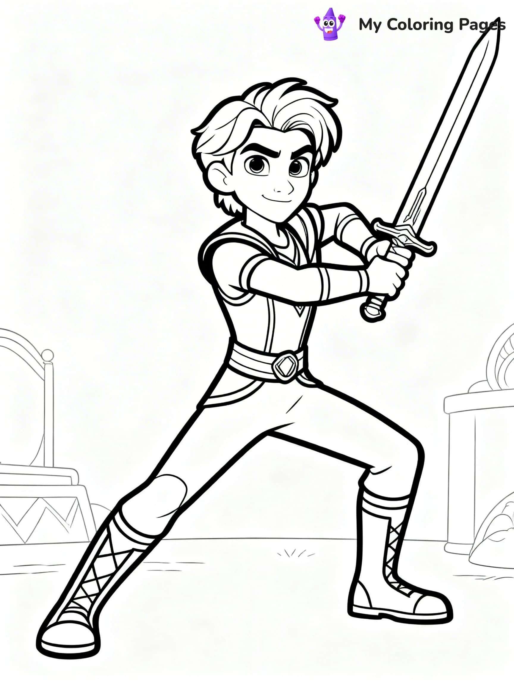 Descendants Coloring Pages - 17