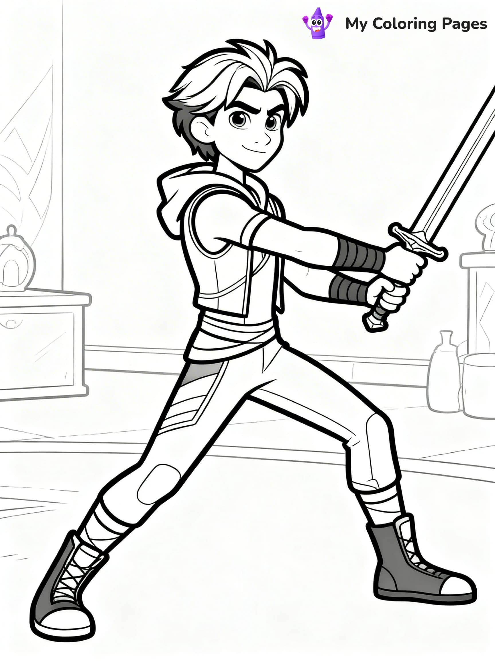 Descendants Coloring Pages - 16