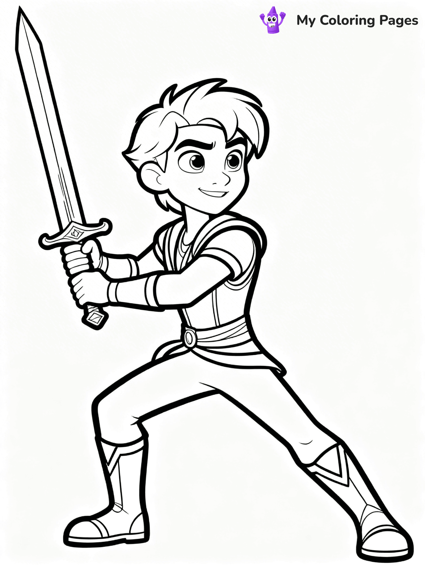 Descendants Coloring Pages - 14