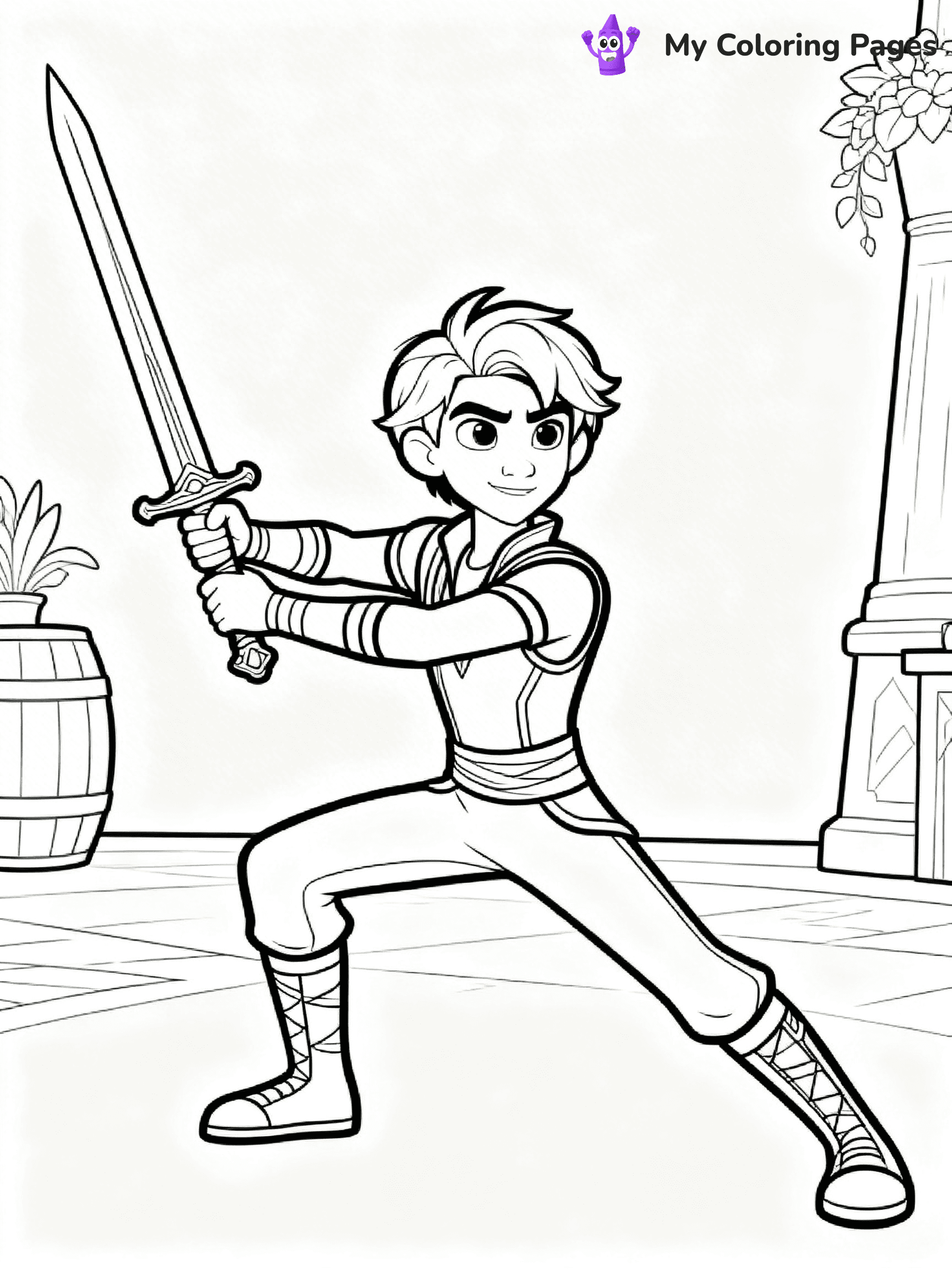 Descendants Coloring Pages - 13