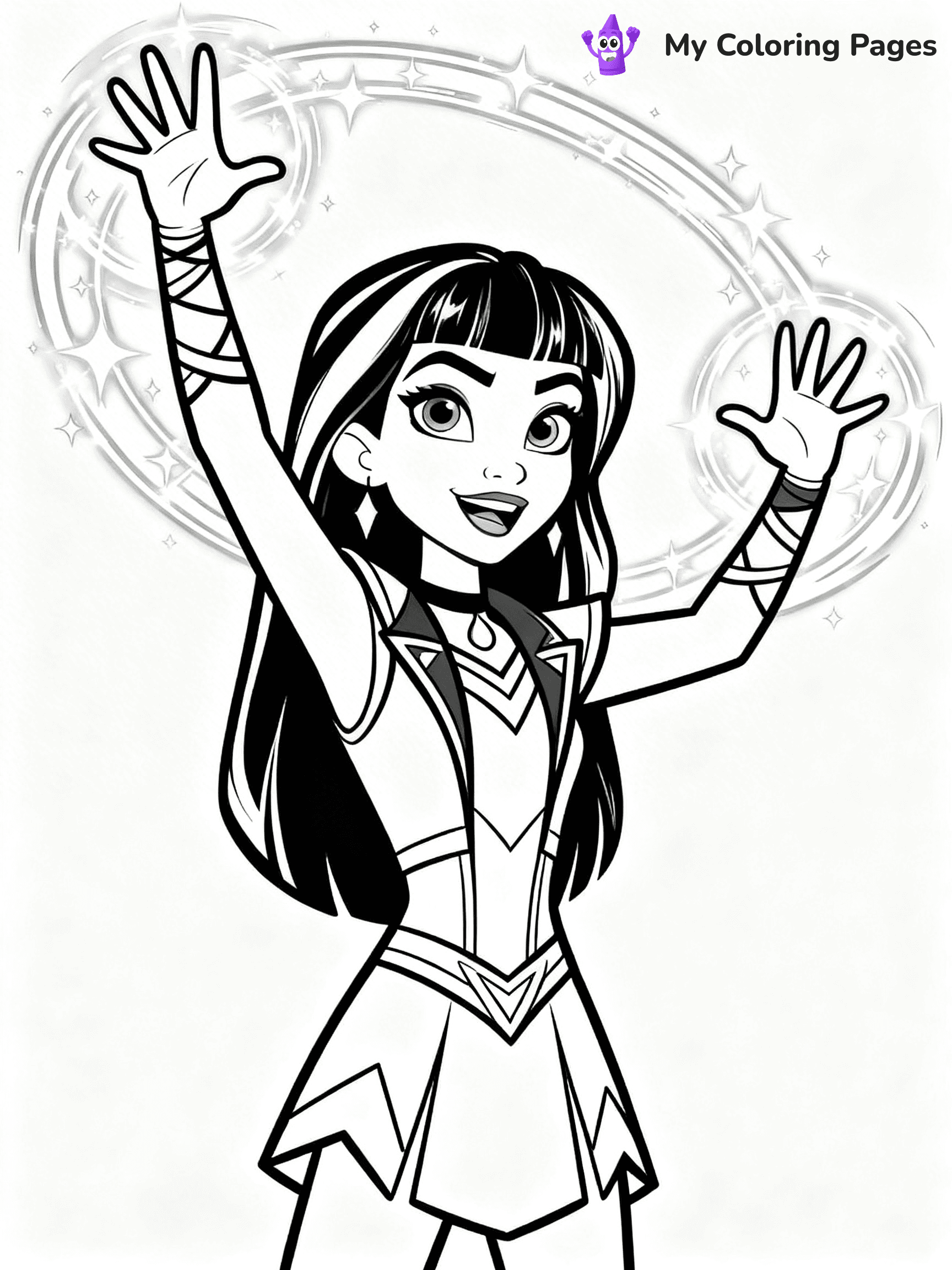 Descendants Coloring Pages - 10