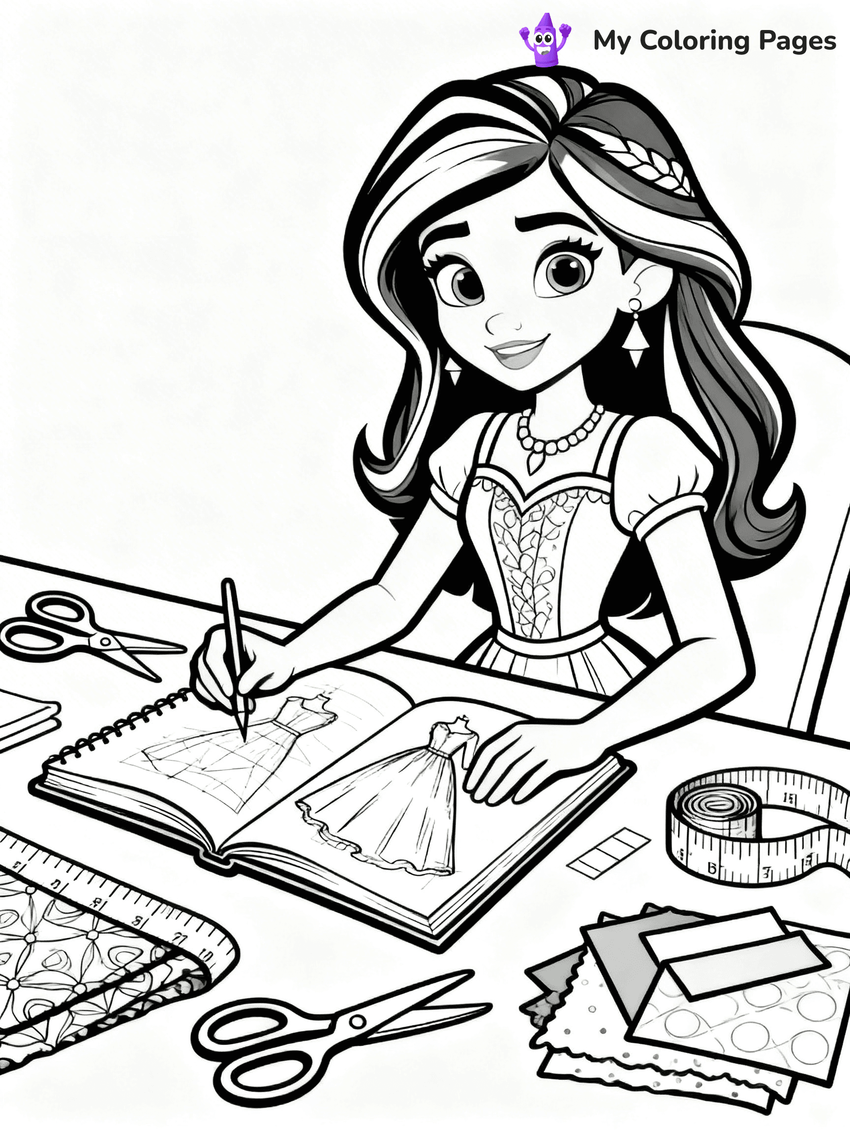Descendants Coloring Pages - 8