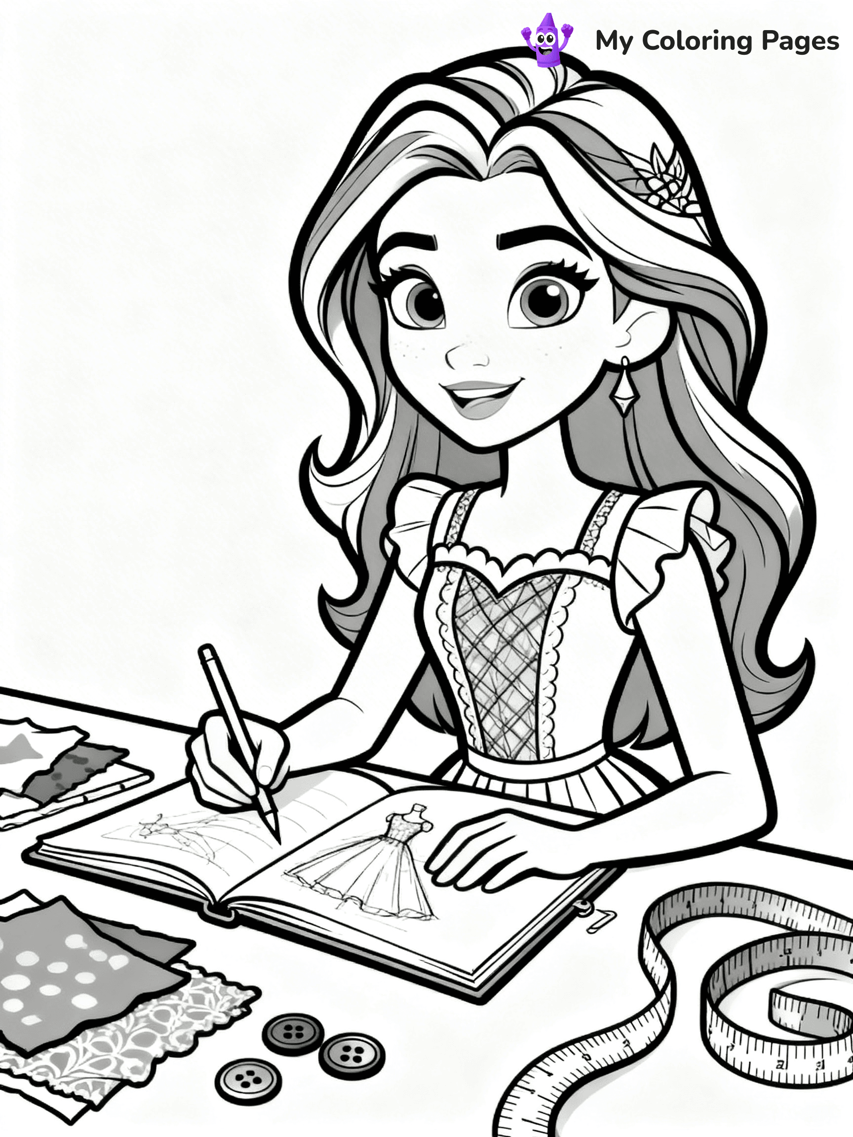 Descendants Coloring Pages - 3