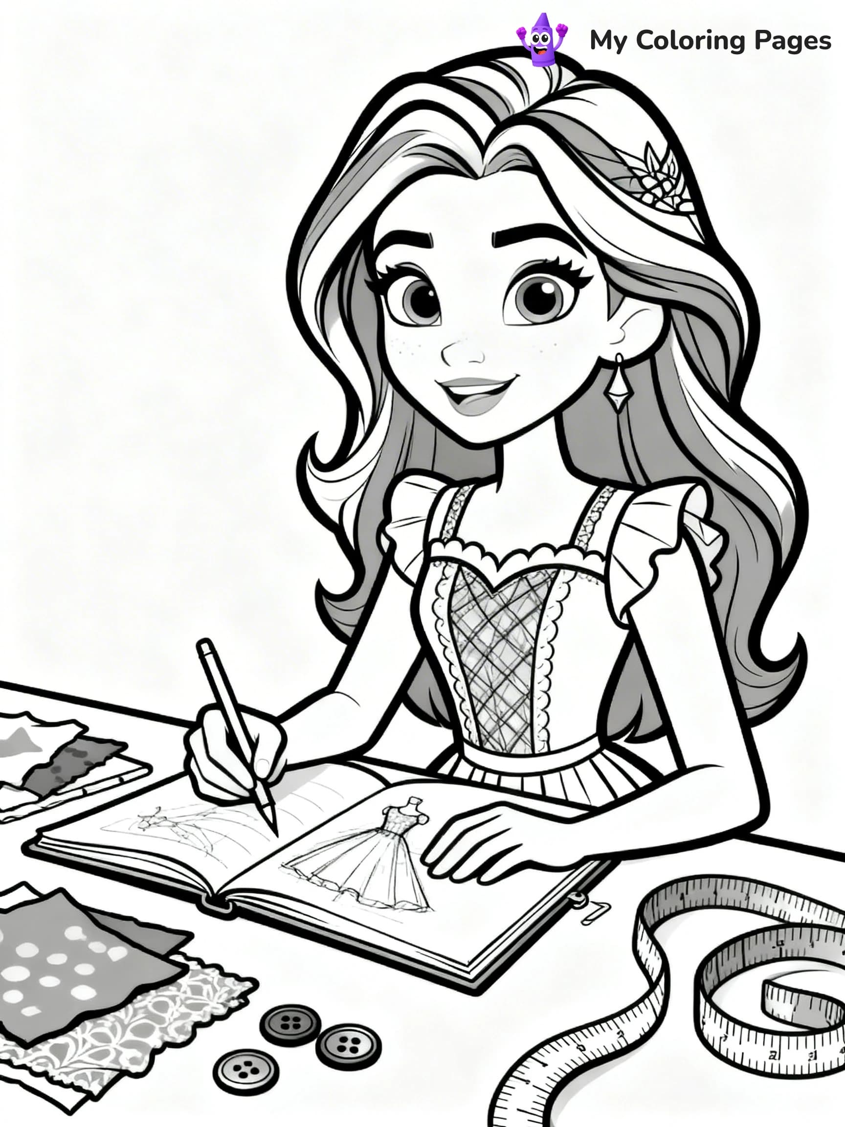 Descendants Coloring Pages - 3