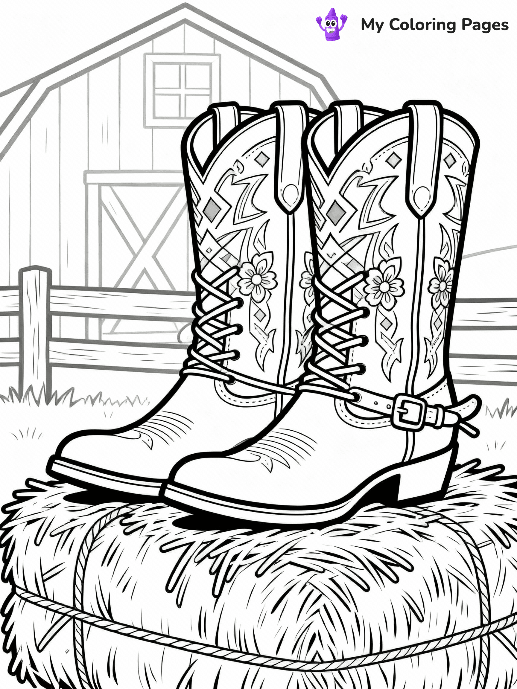 Shoes Coloring Pages - 38