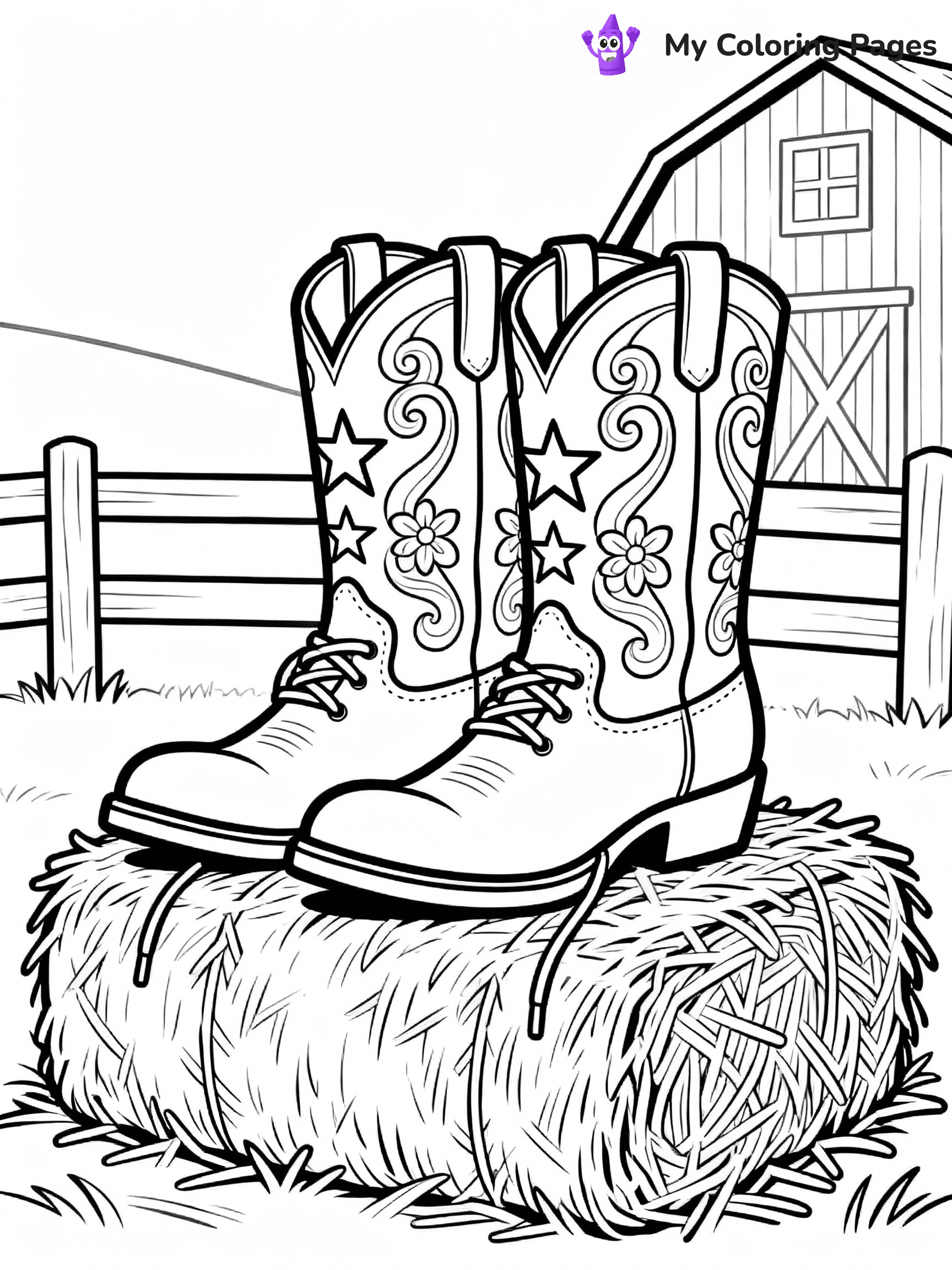 Shoes Coloring Pages - 36