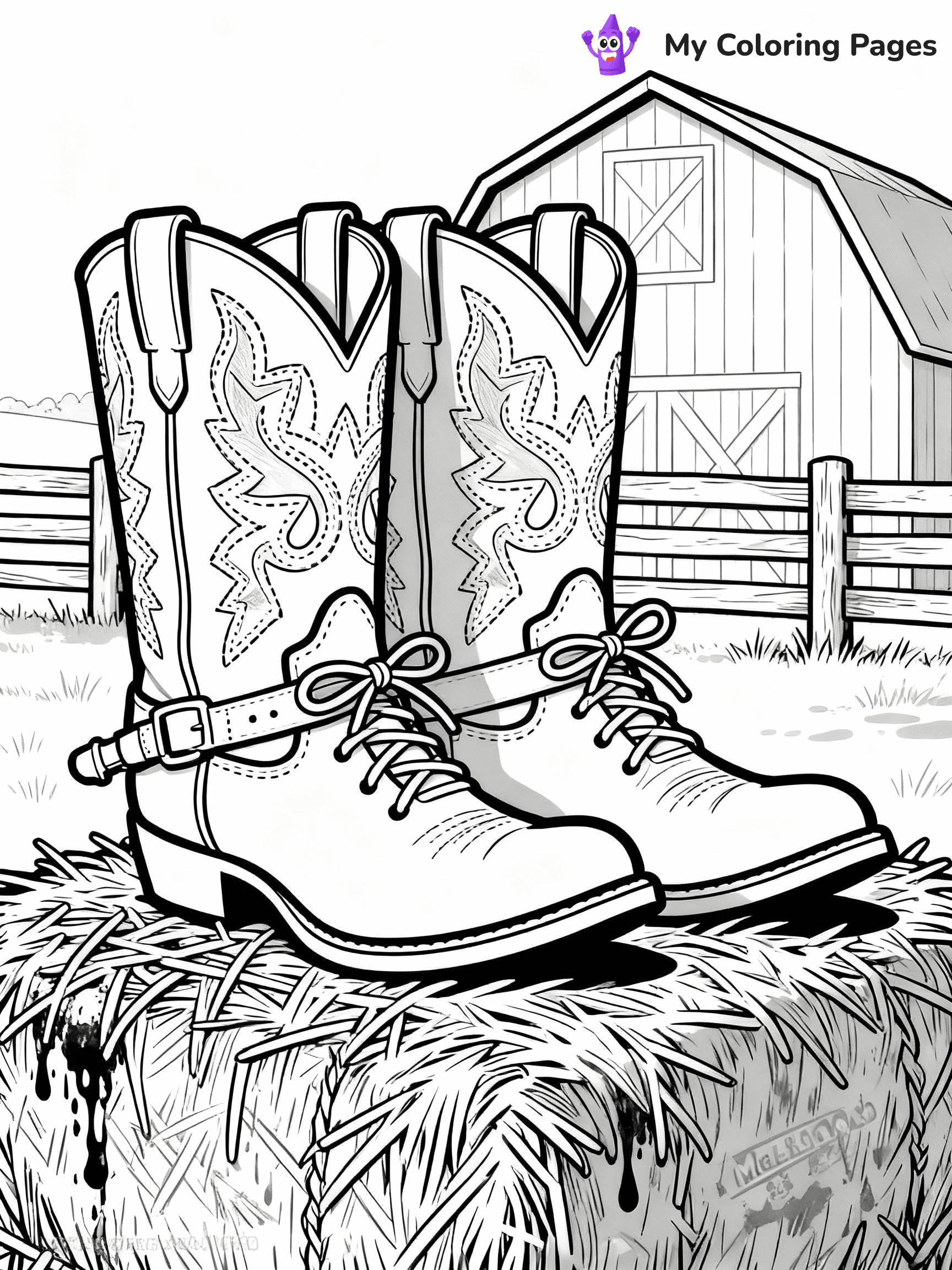 Shoes Coloring Pages - 35