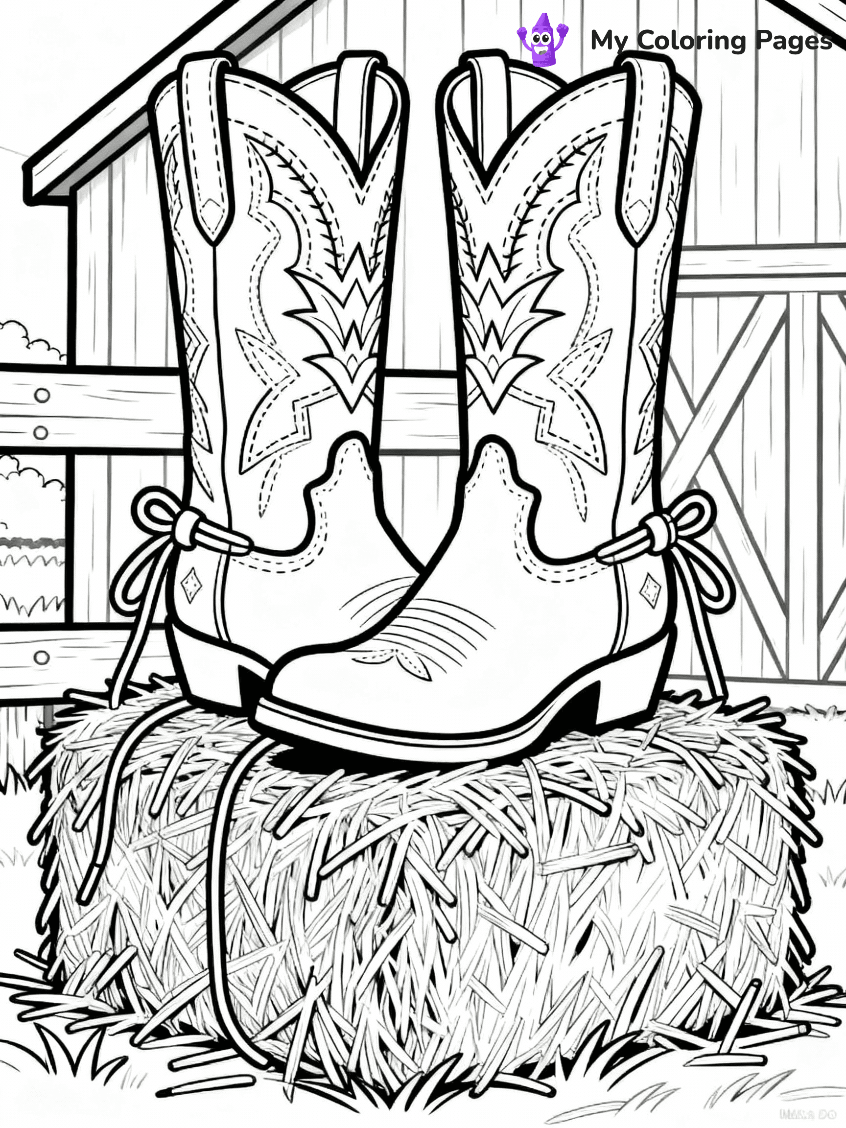 Shoes Coloring Pages - 33