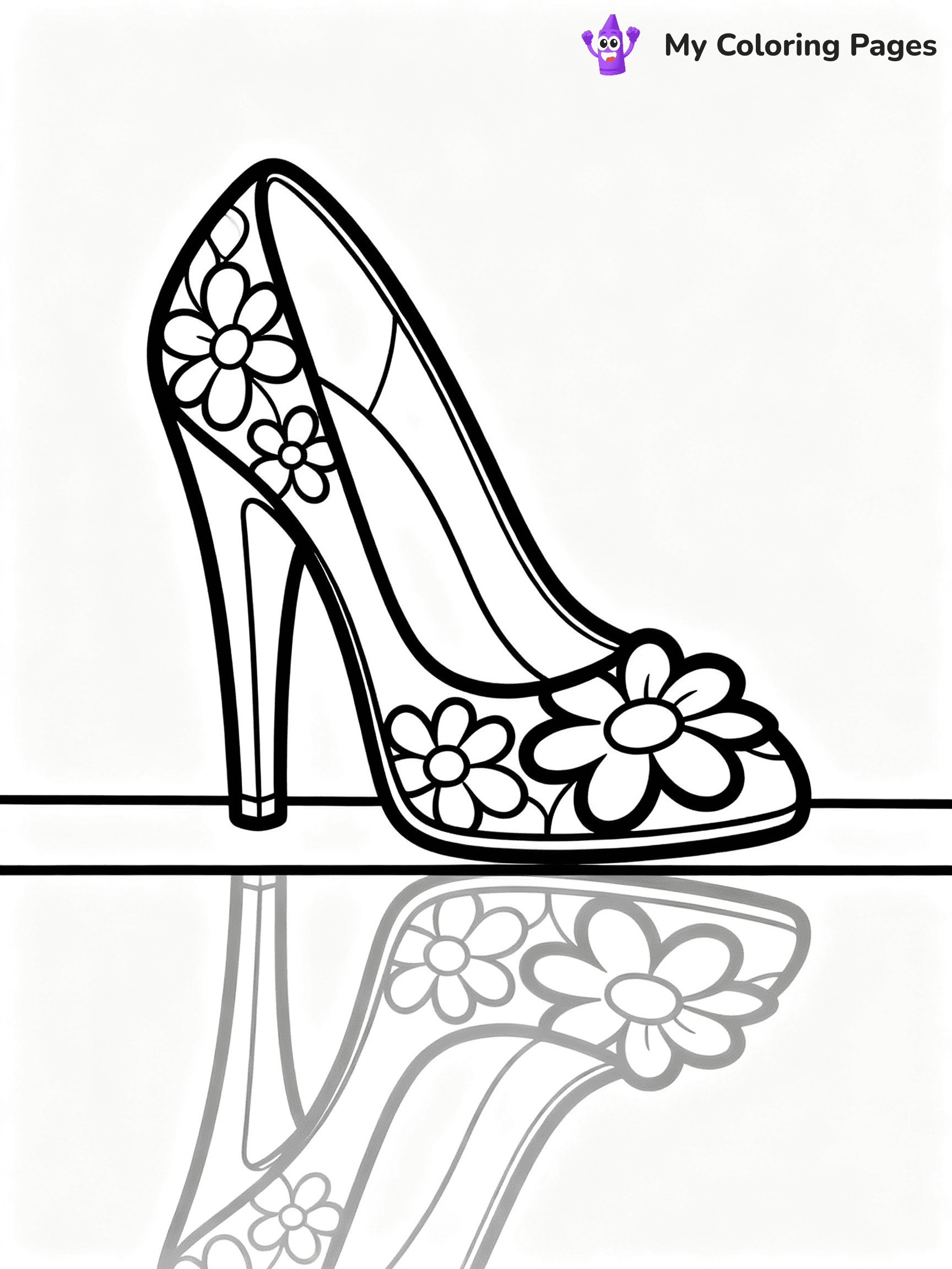 Shoes Coloring Pages - 27