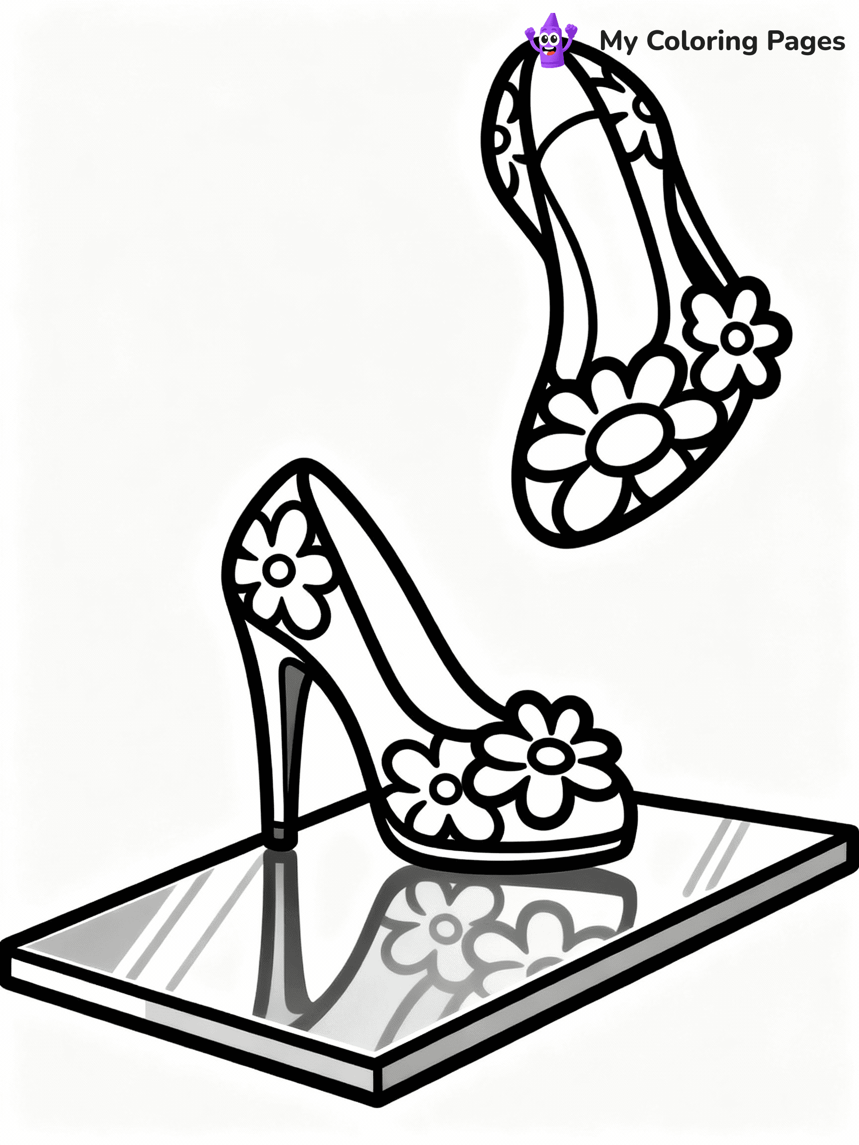 Shoes Coloring Pages - 26