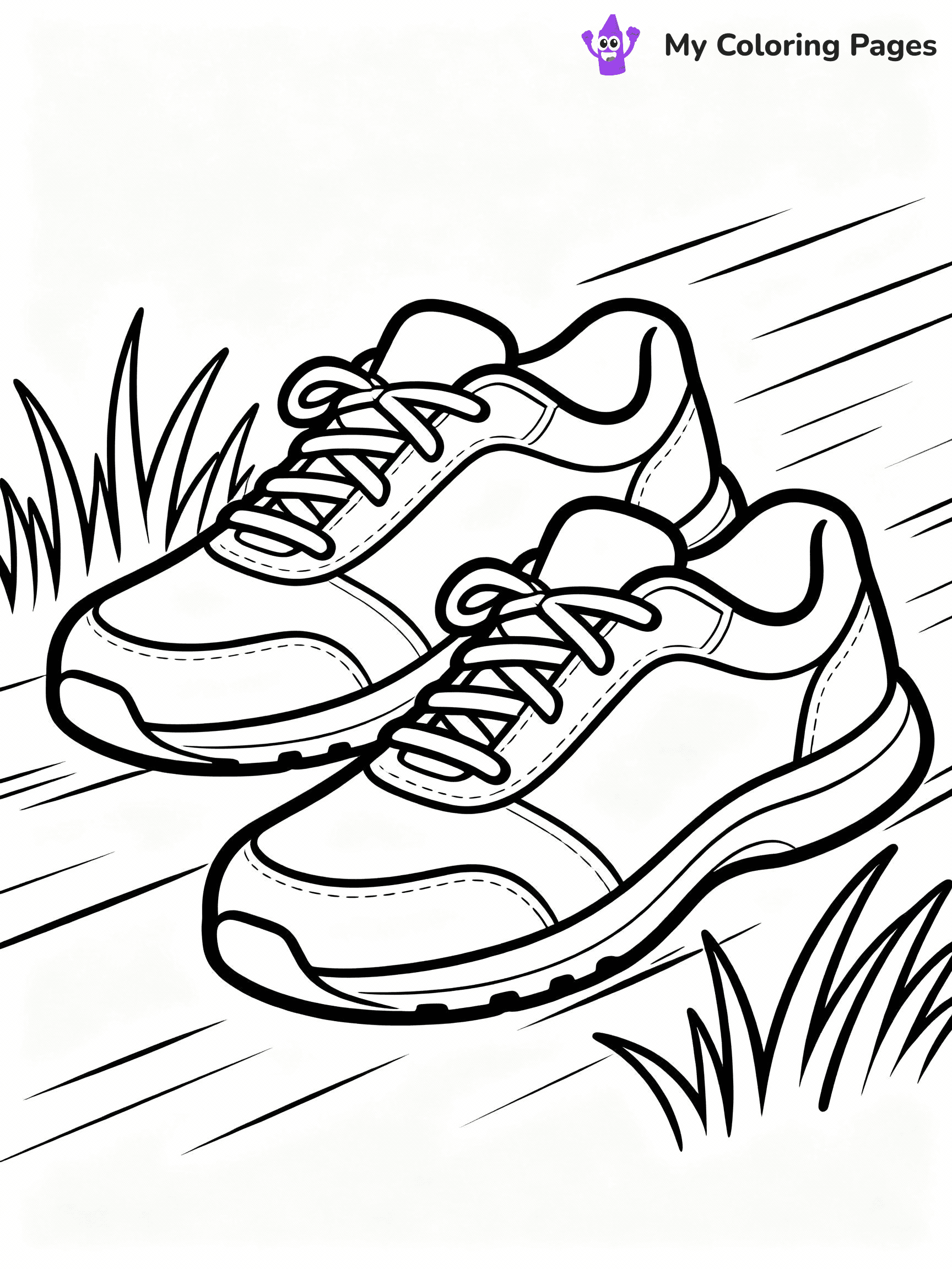 Shoes Coloring Pages - 24