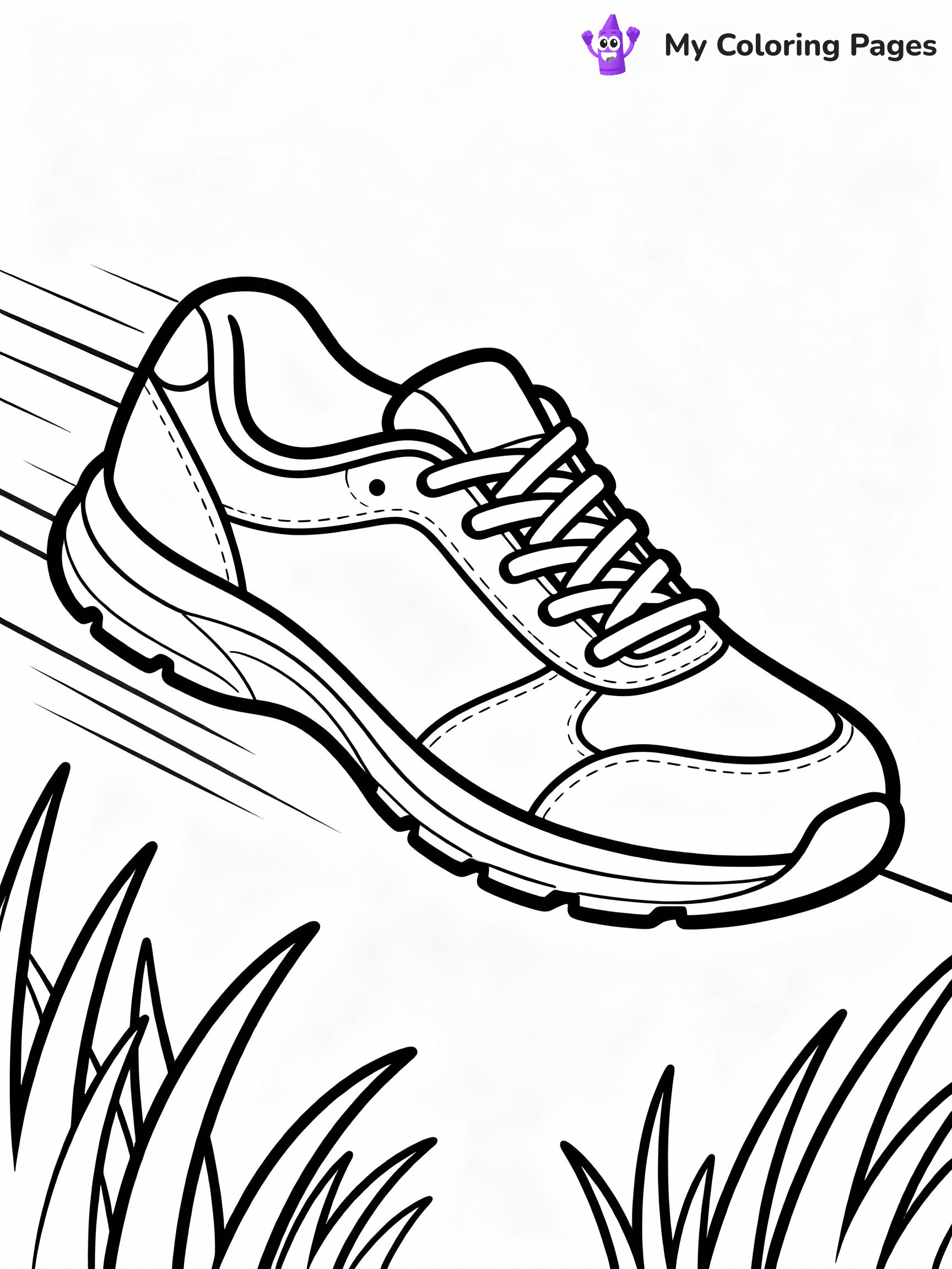 Shoes Coloring Pages - 23