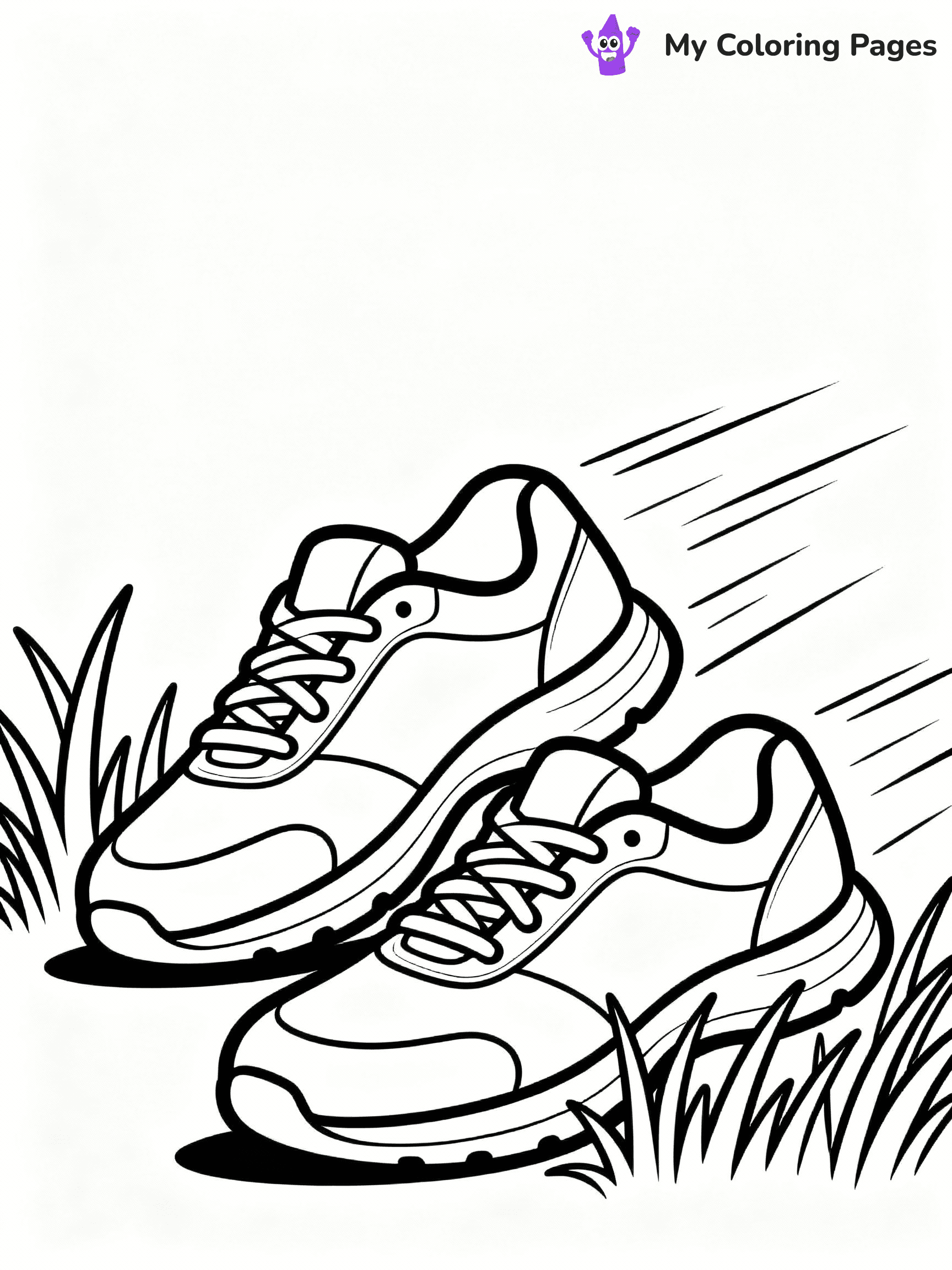 Shoes Coloring Pages - 22