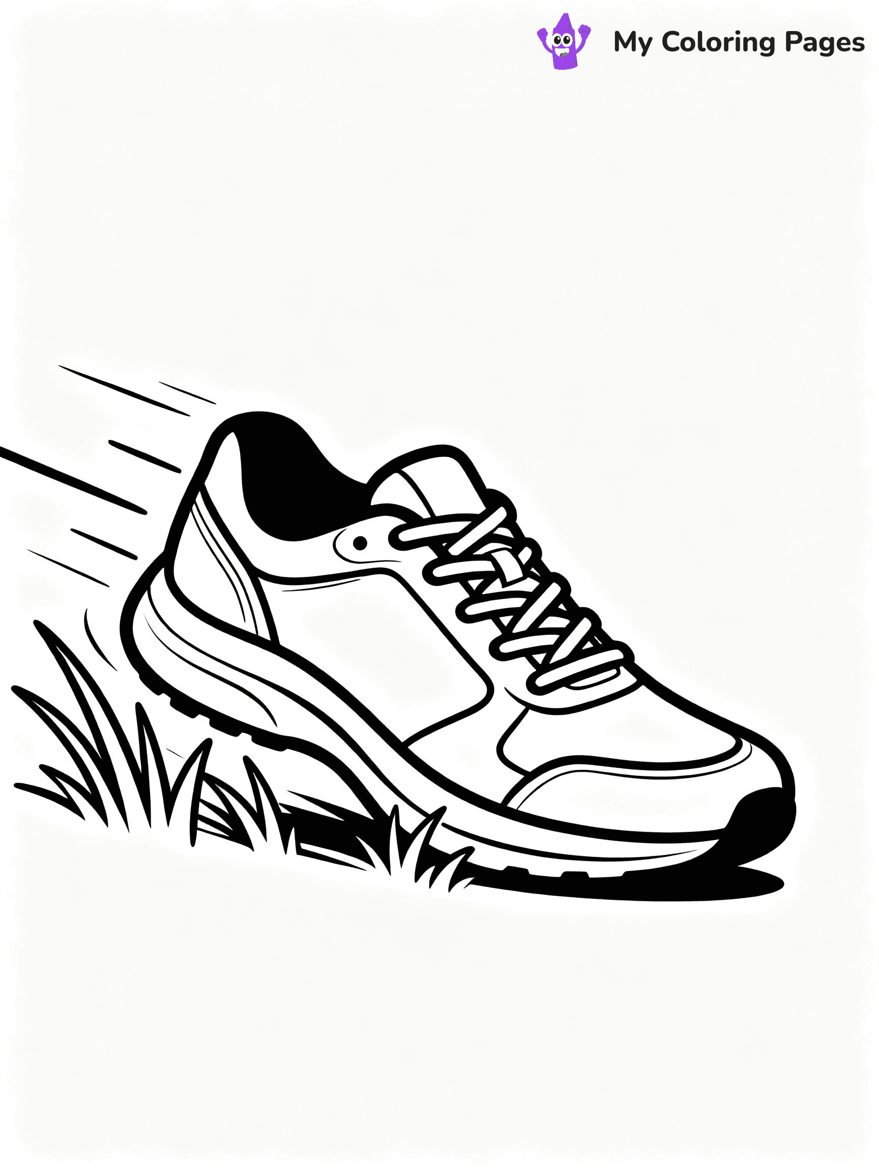 Shoes Coloring Pages - 20