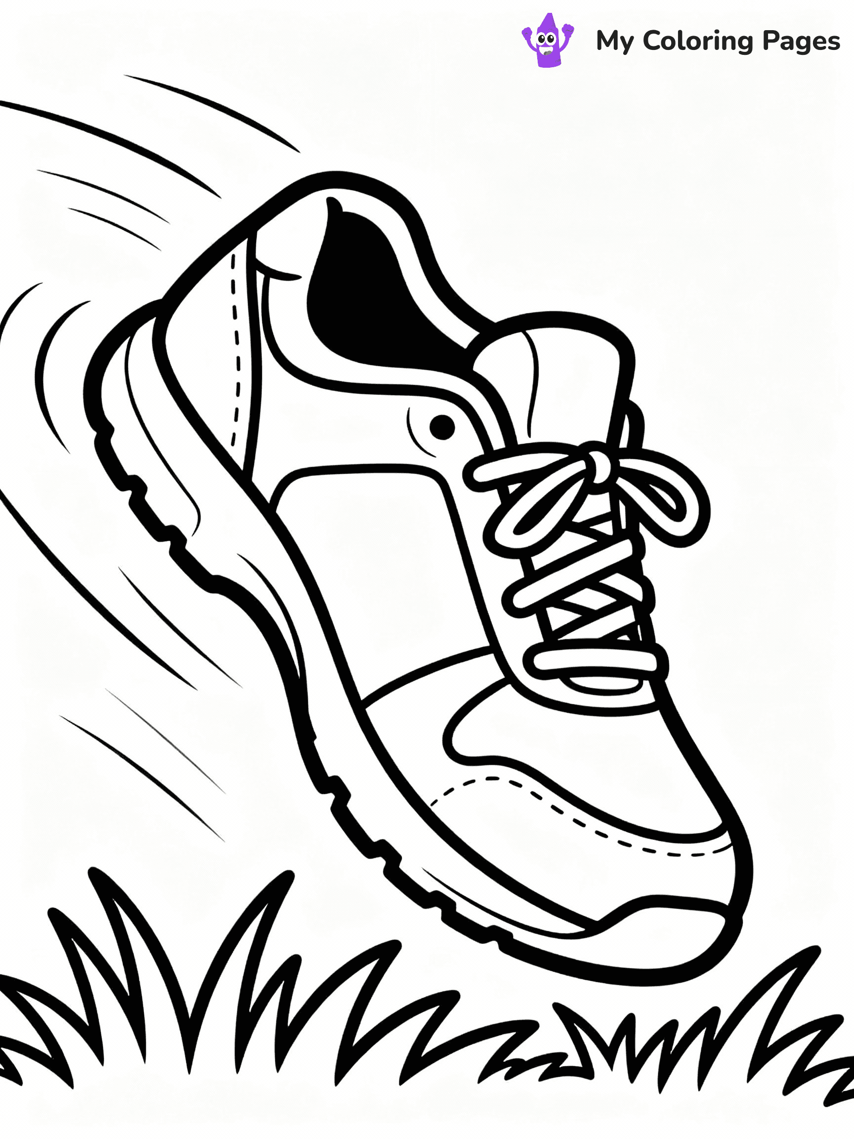 Shoes Coloring Pages - 19