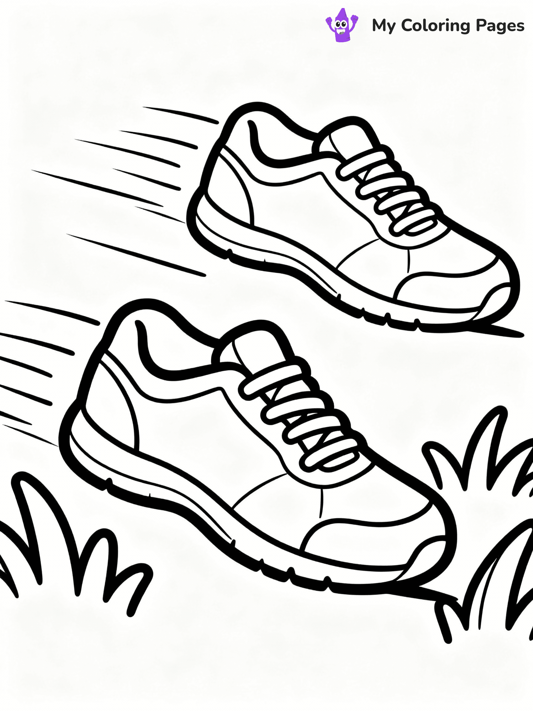 Shoes Coloring Pages - 18