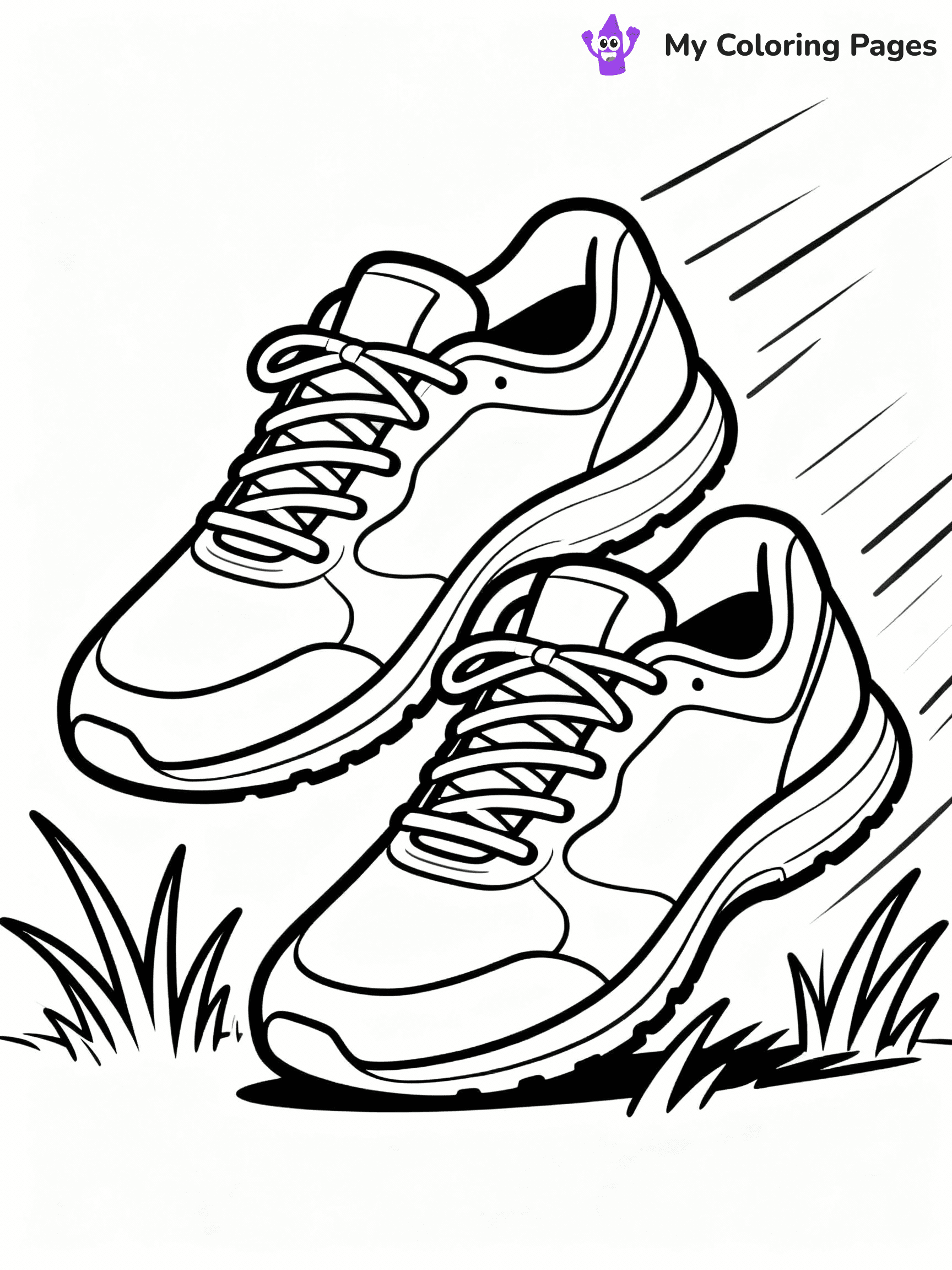 Shoes Coloring Pages - 17