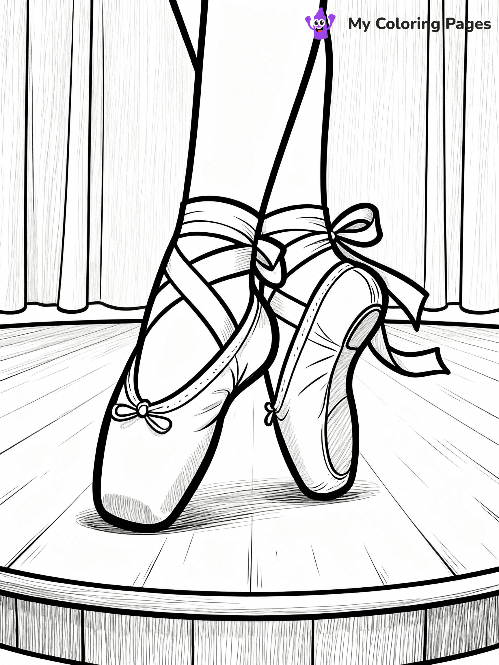 Shoes Coloring Pages - 6
