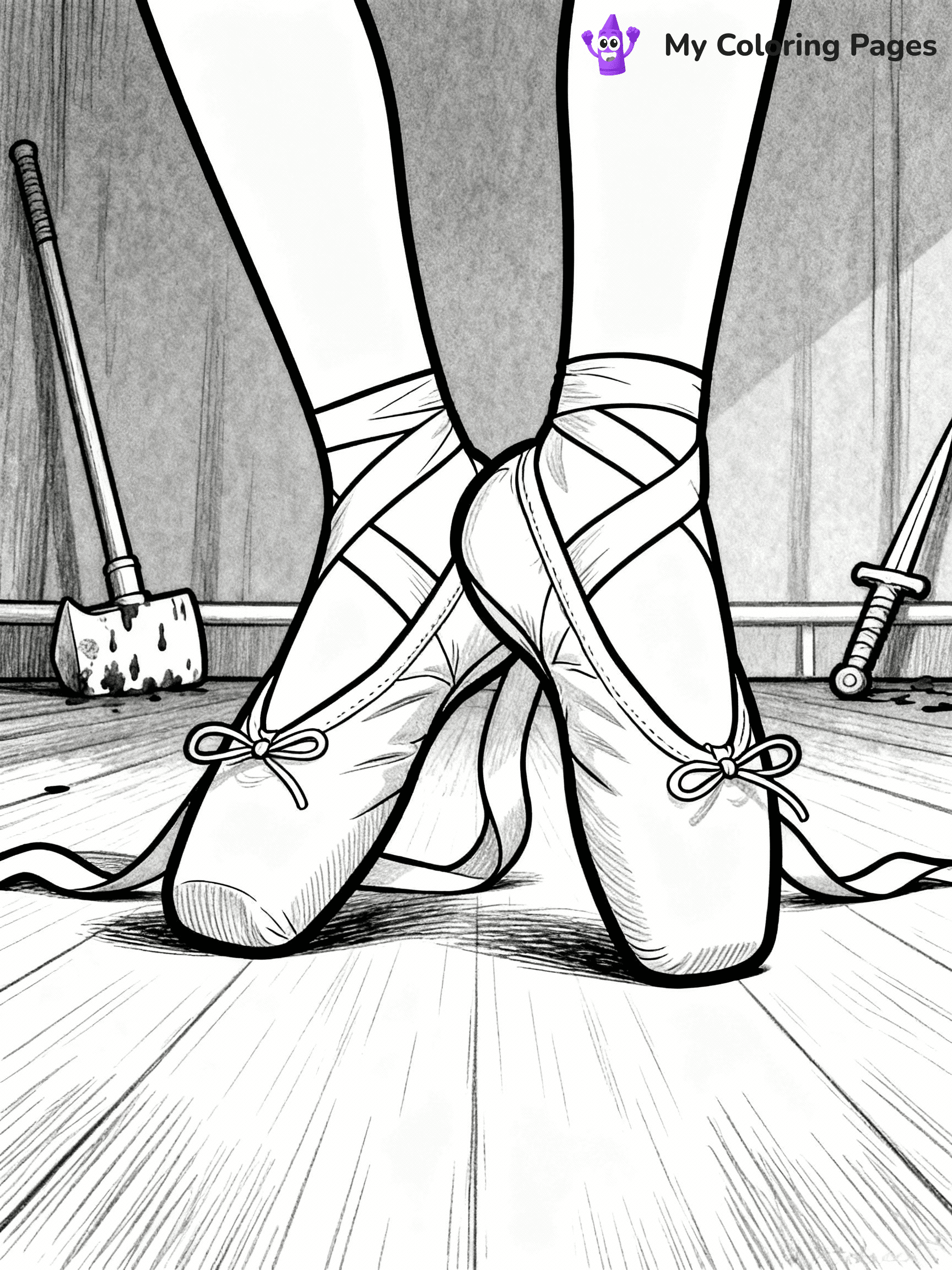 Shoes Coloring Pages - 5