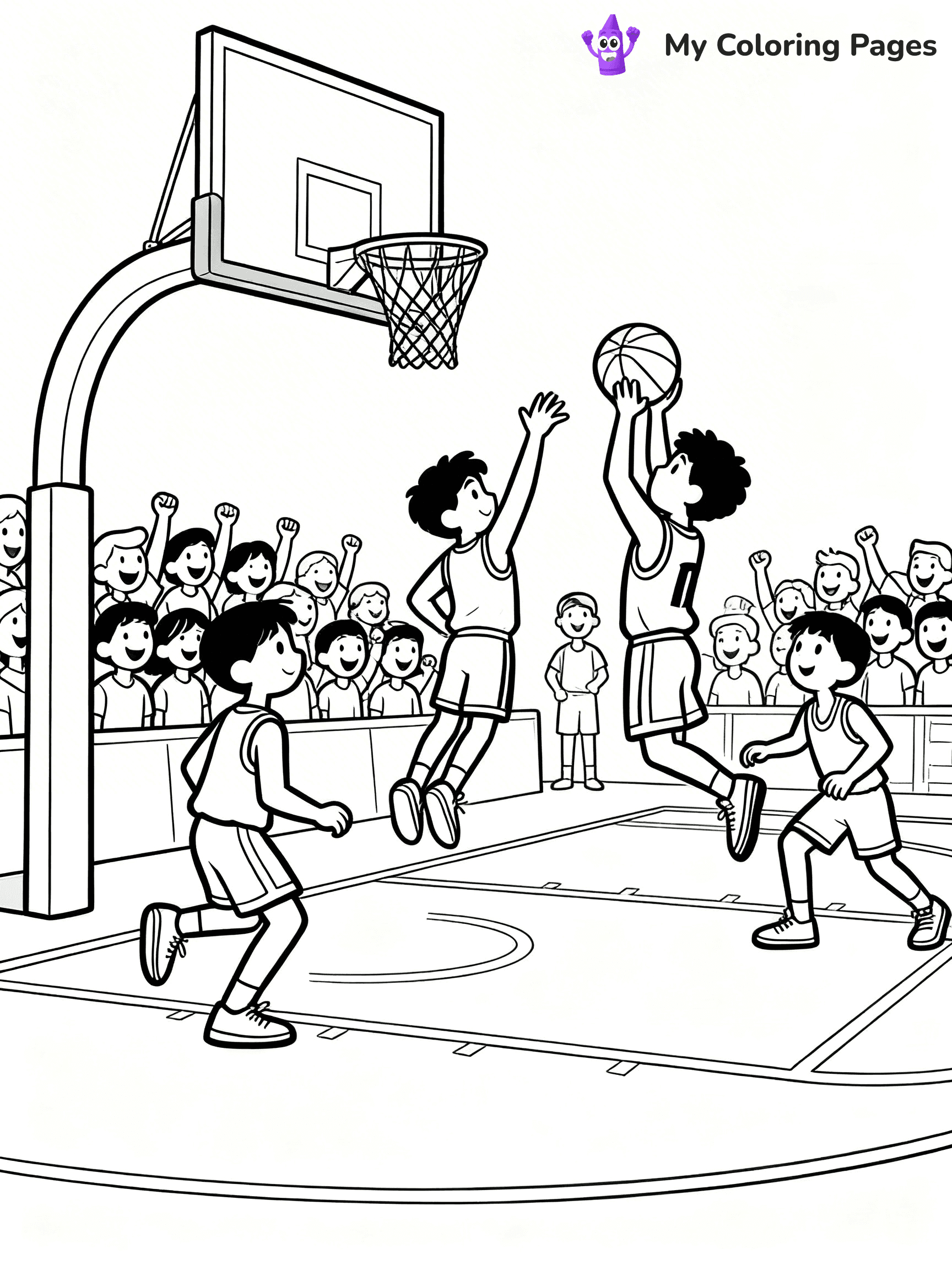 Lakers Coloring Pages - 20