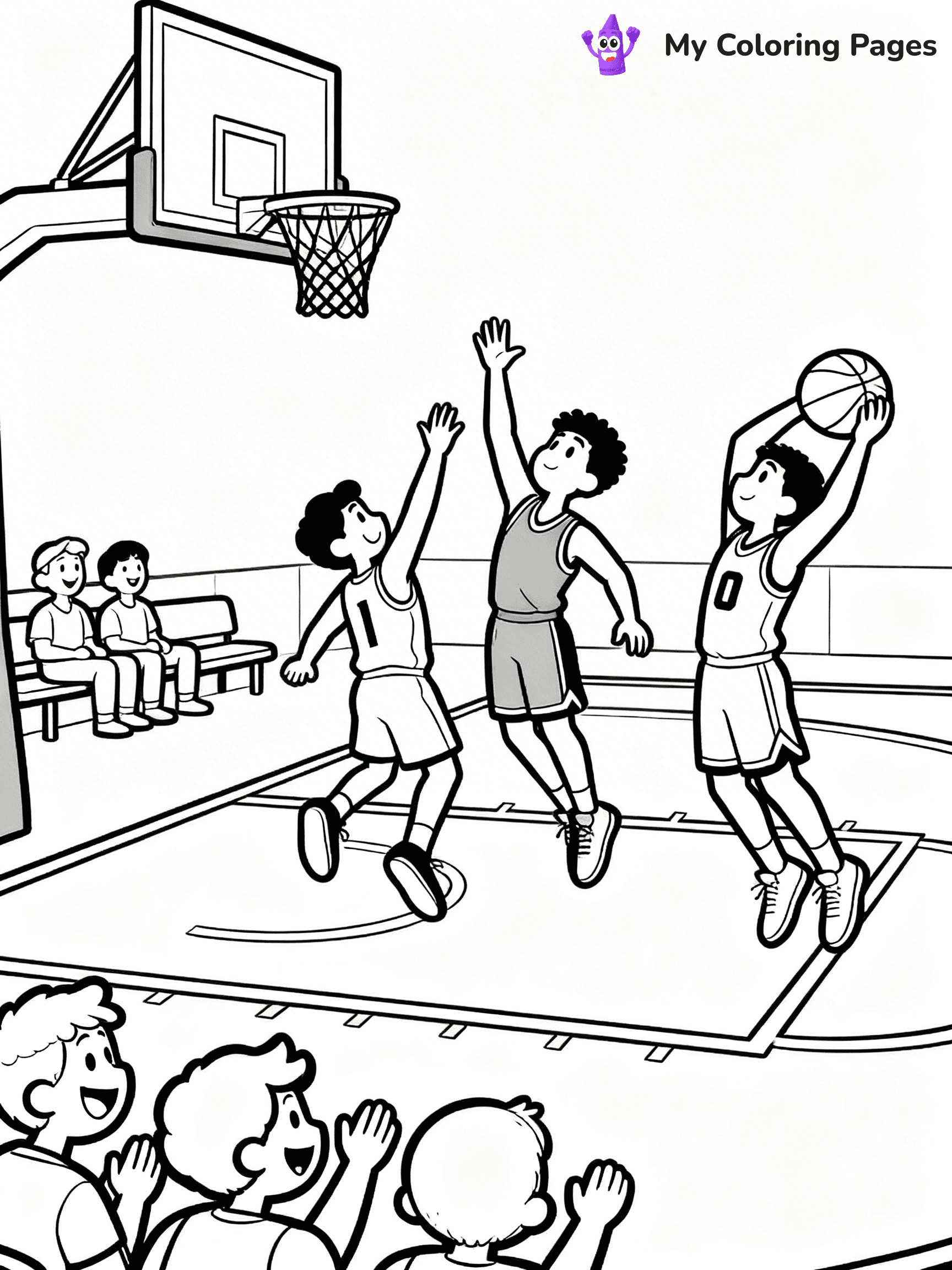 Lakers Coloring Pages - 19