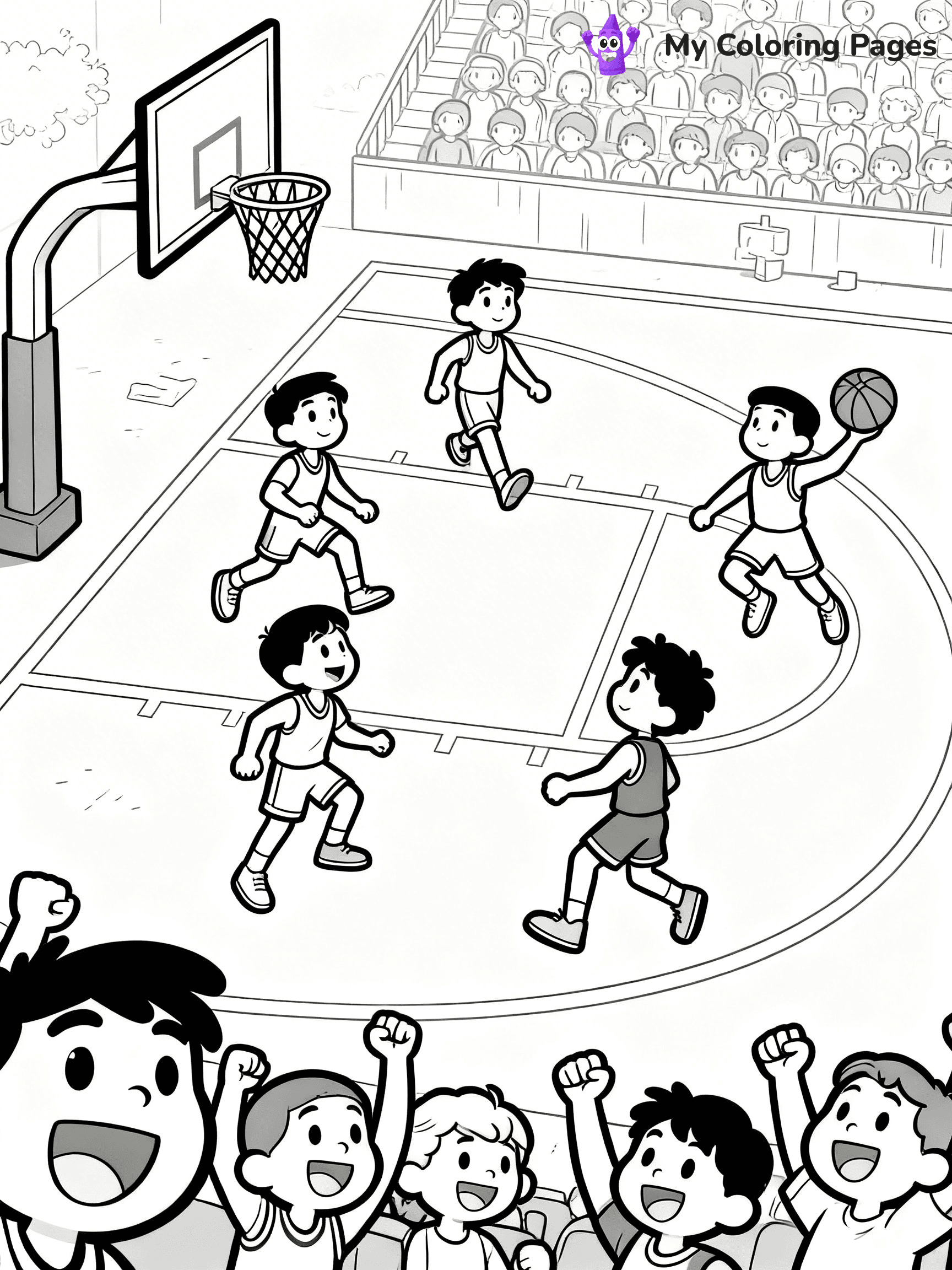 Lakers Coloring Pages - 17