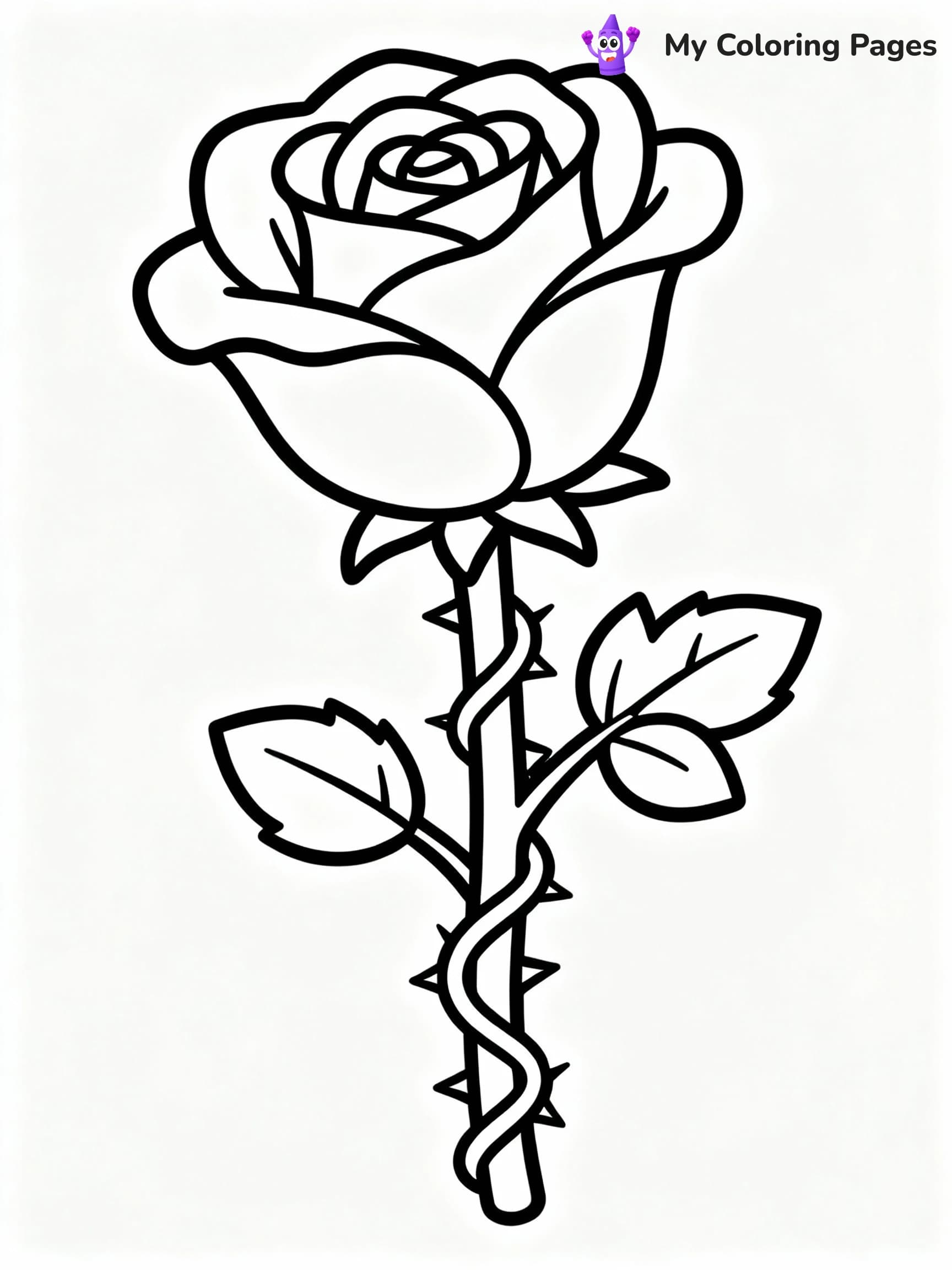 Flower Coloring Pages - 21