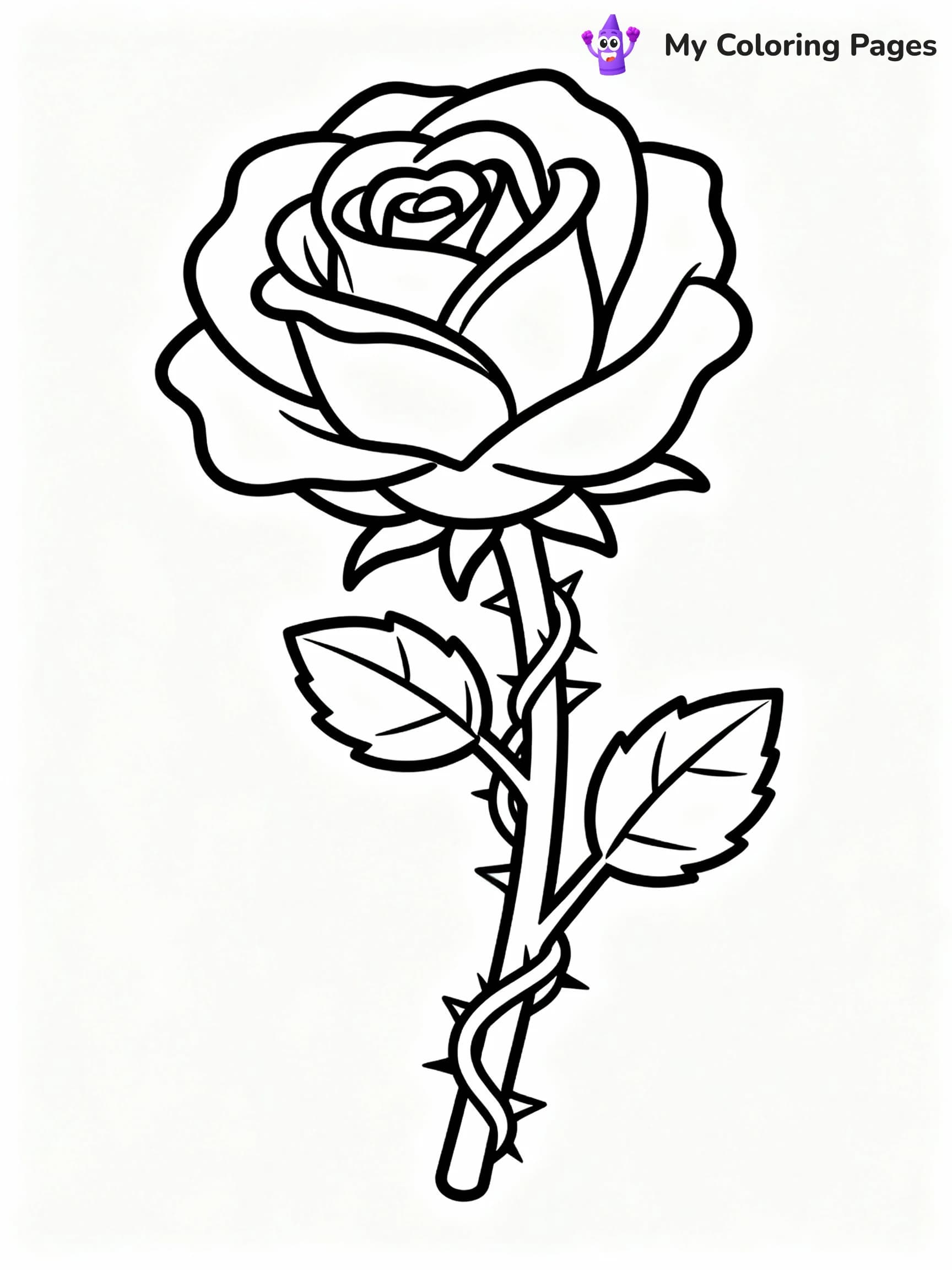 Flower Coloring Pages - 20
