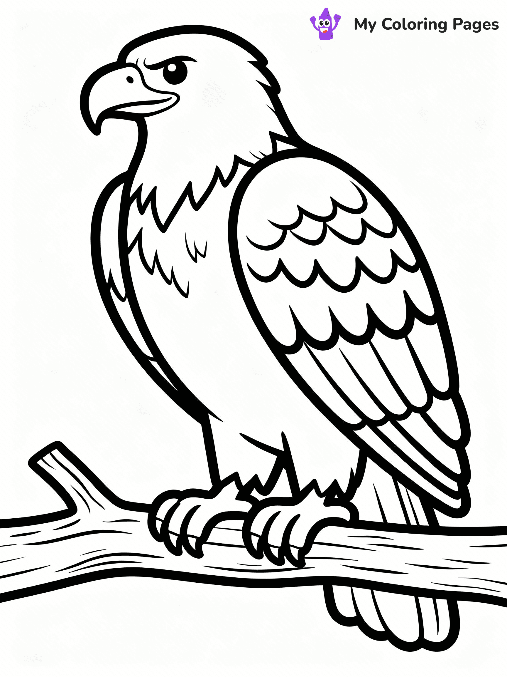 Eagle Coloring Pages - 43