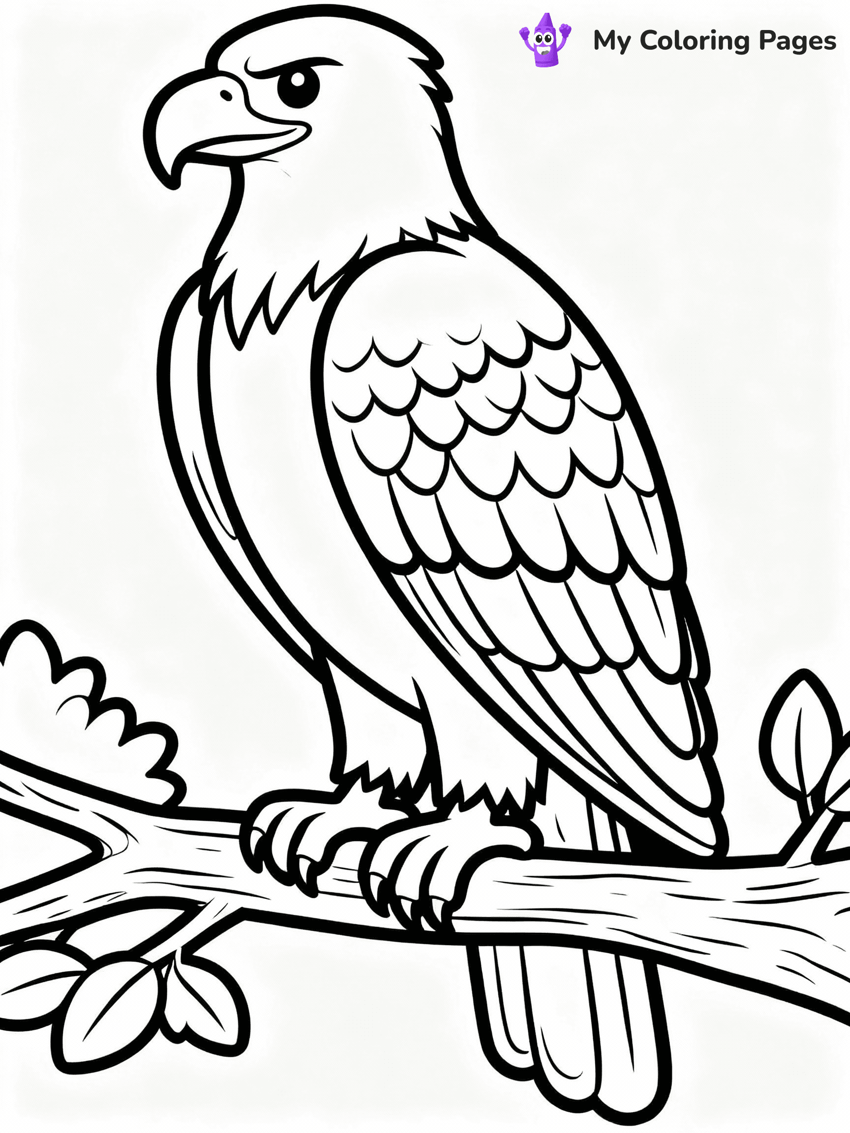Eagle Coloring Pages - 42